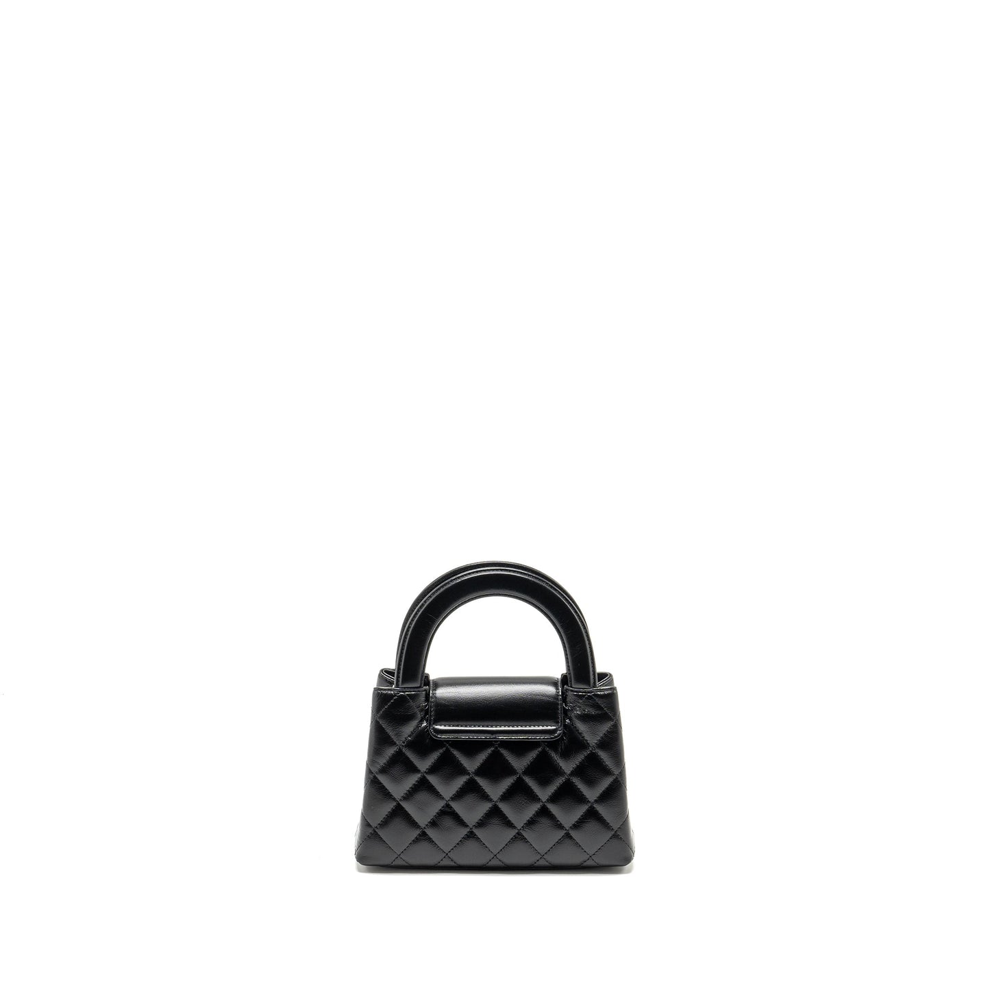 Chanel Kelly Shopping Calfskin GHW Microchip Black Tote Bag