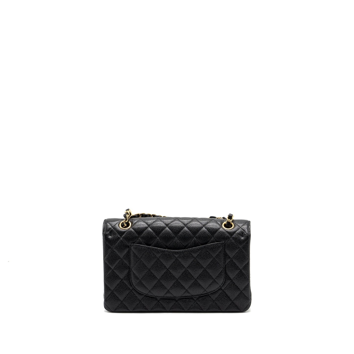 Chanel Classic Double Flap Caviar GHW Black Shoulder Bag Ghw 10