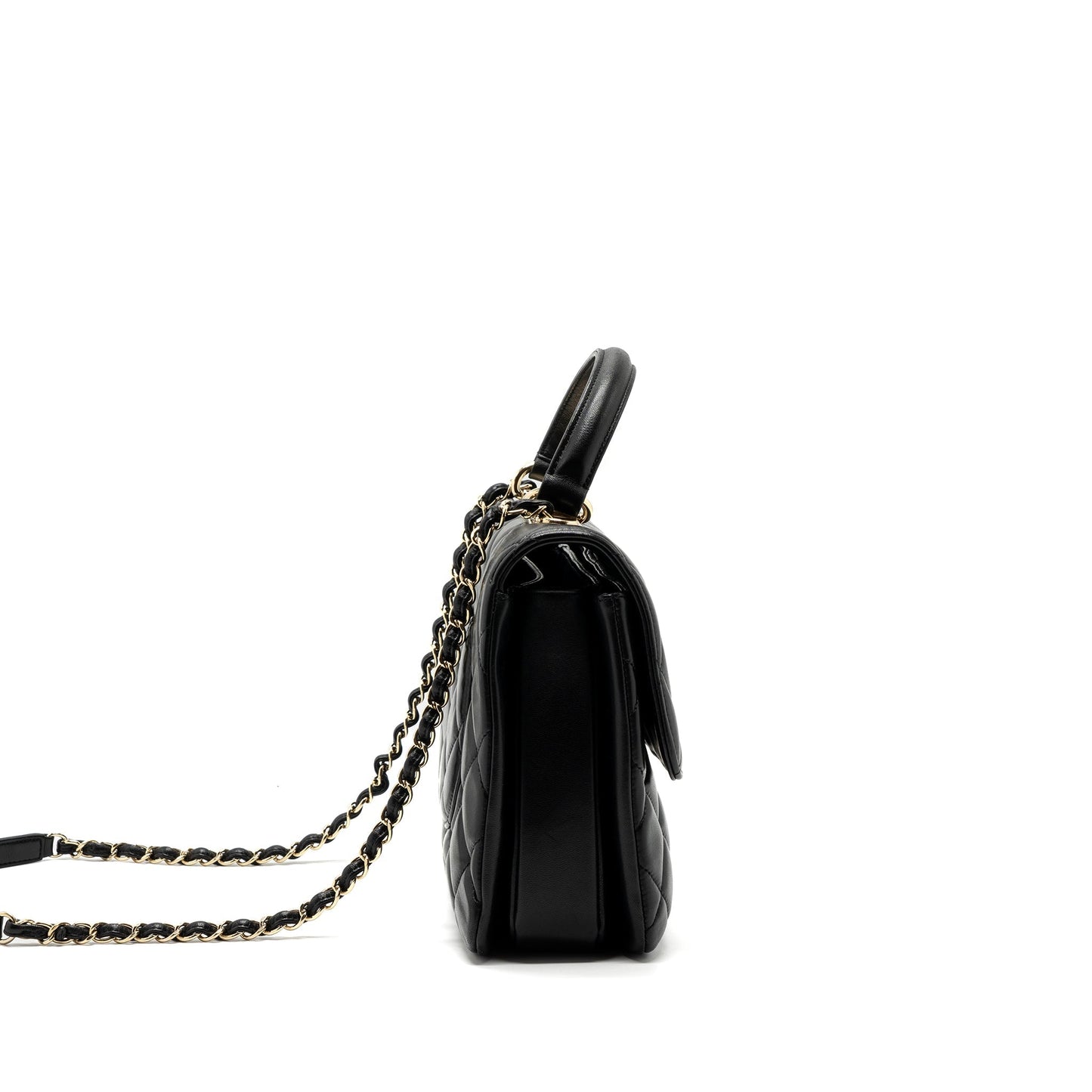 Chanel trendy CC lambskin GHW Black Handbag