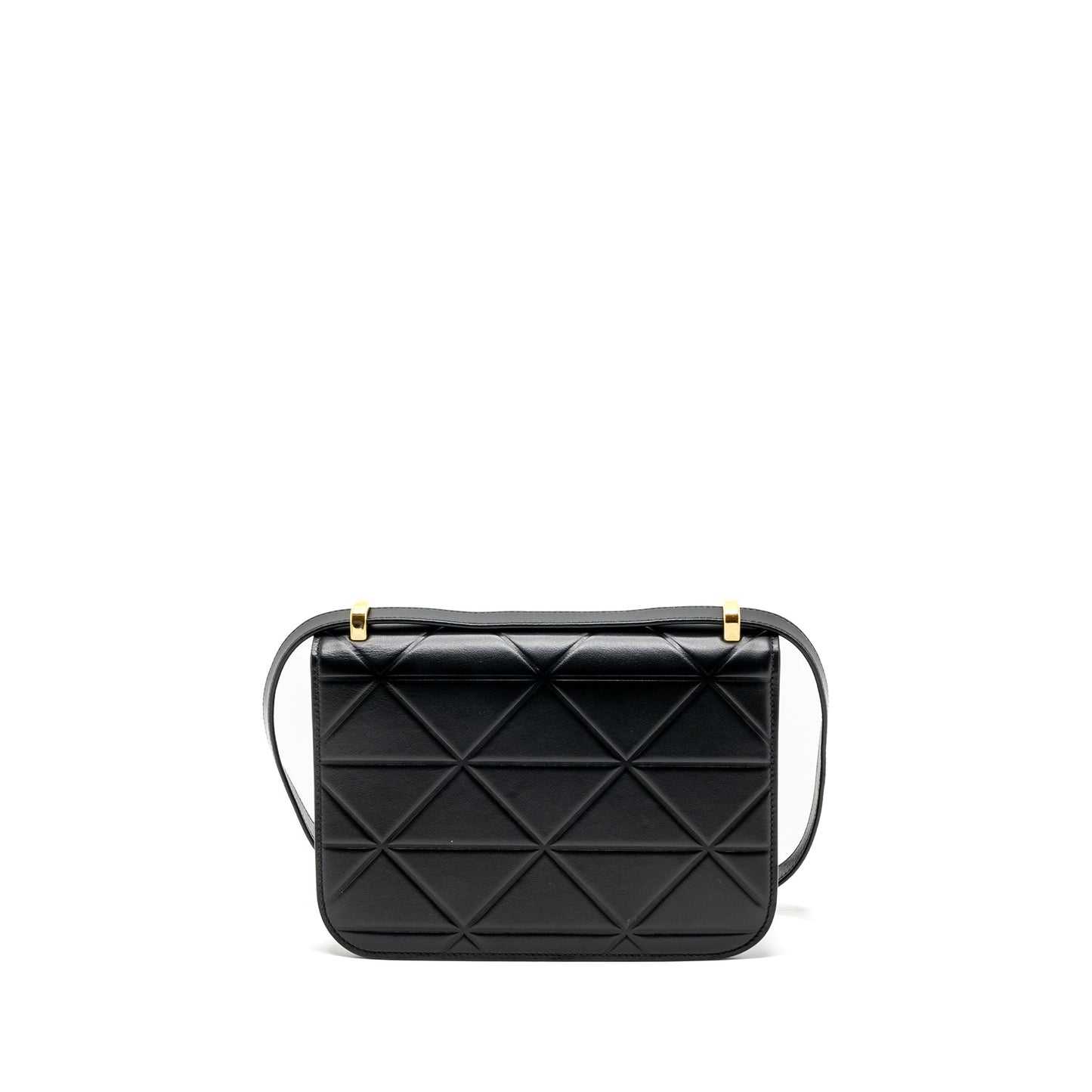 Prada Pattina In Pelle Calfskin Handbag Black Travel Bag