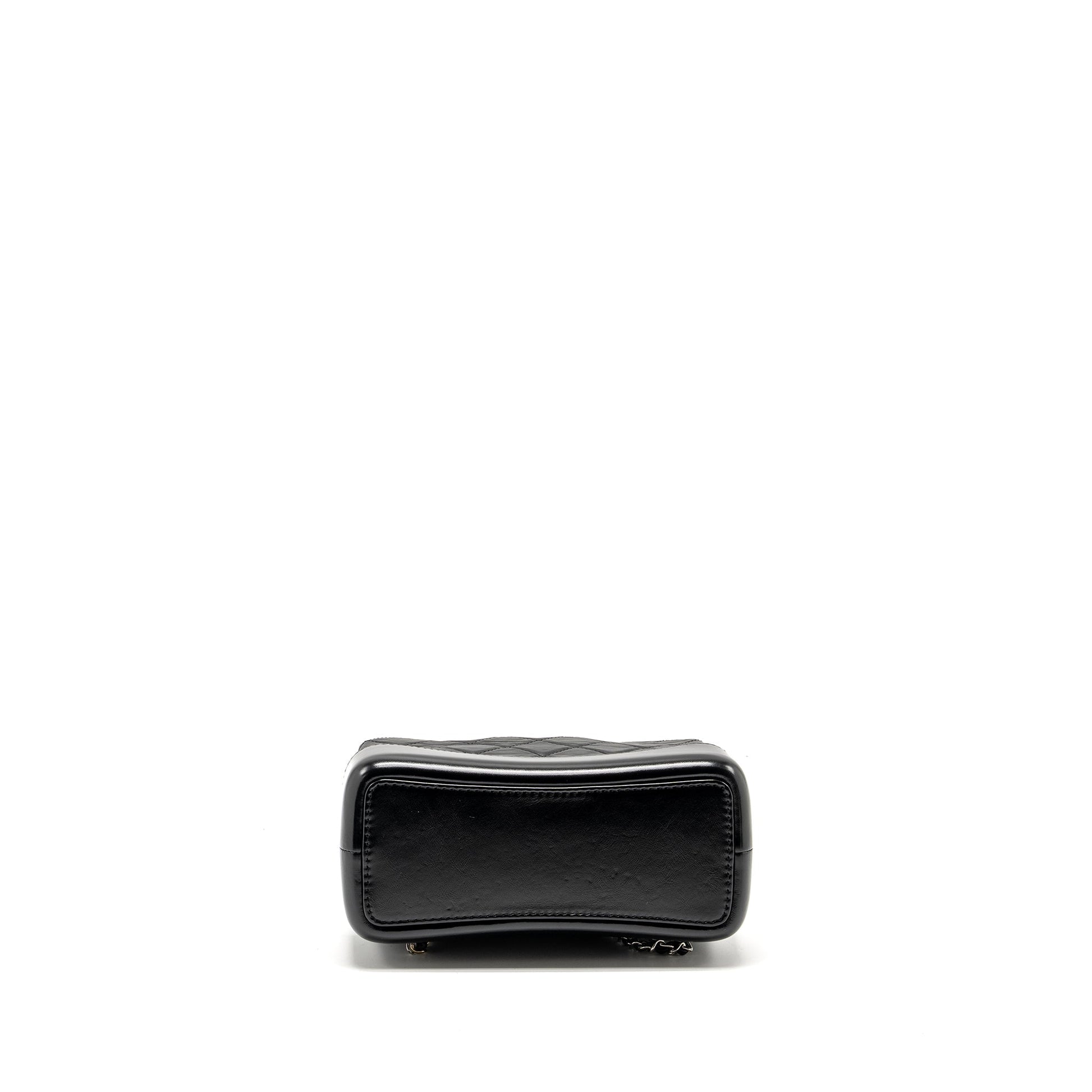 Chanel Gabrielle Backpack Calfskin Hardware microchip Multicolour Black Small Hardware Microchip