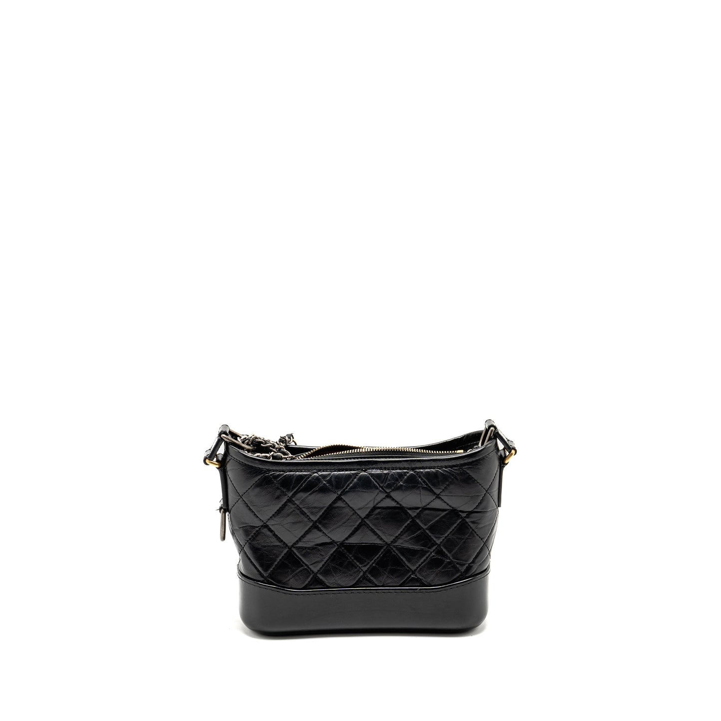 Chanel Gabrielle Hobo Calfskin Hardware Multicolour Black Small Shoulder Bag 7