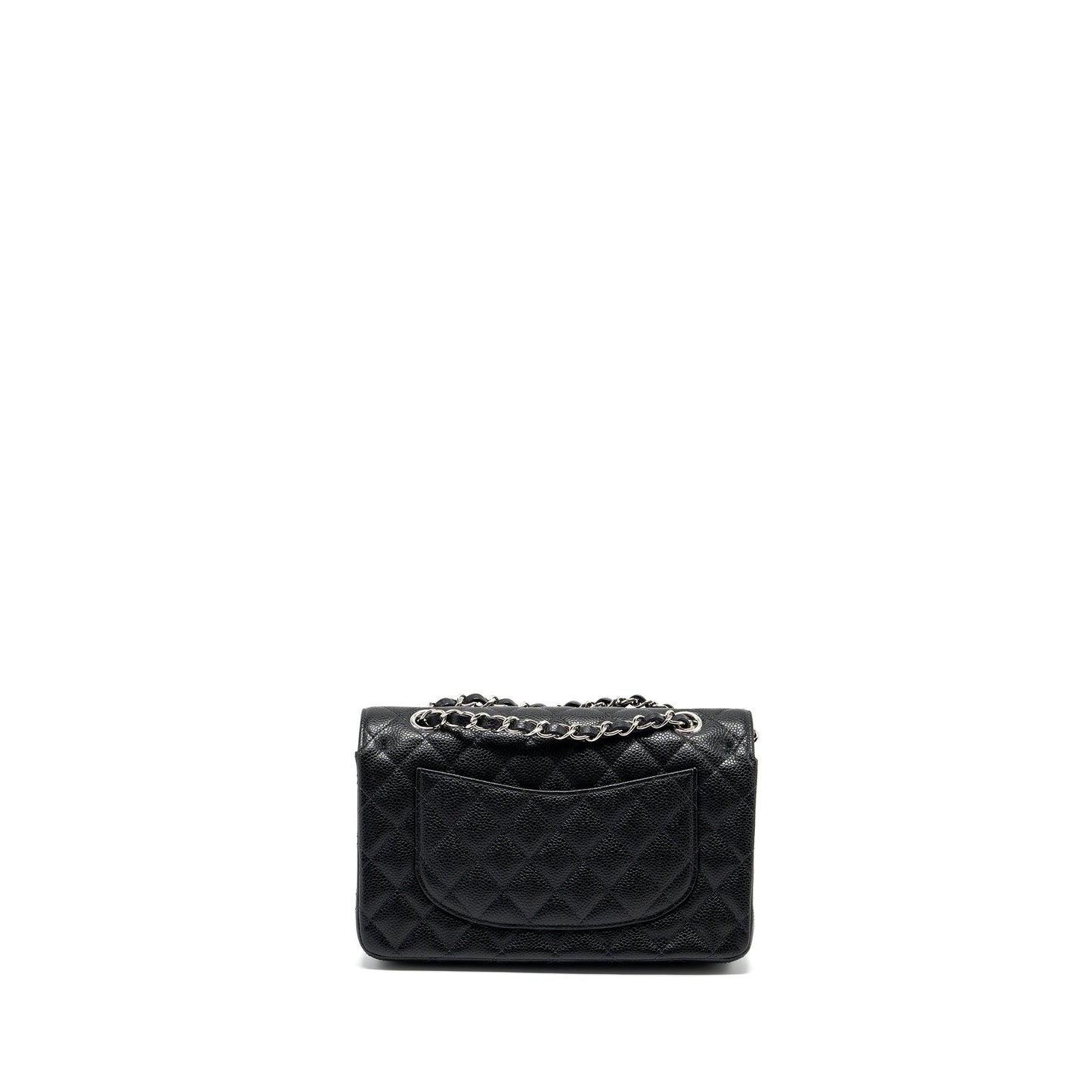 Chanel Classic Double Flap Caviar SHW microchip Black Small Shoulder Bag Shwmicrochip 1