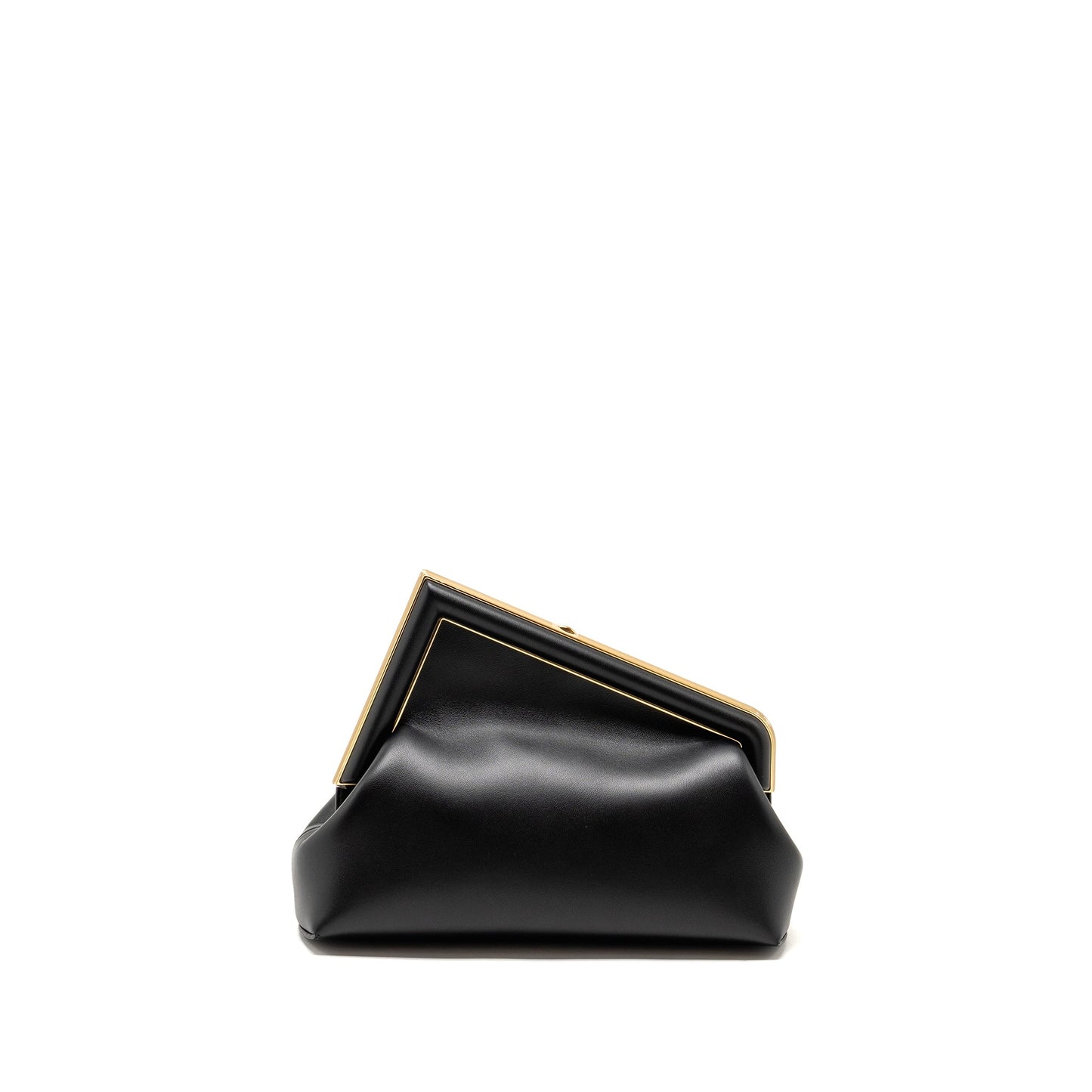 Fendi First Purse Nappa Black Medium Travel Bag
