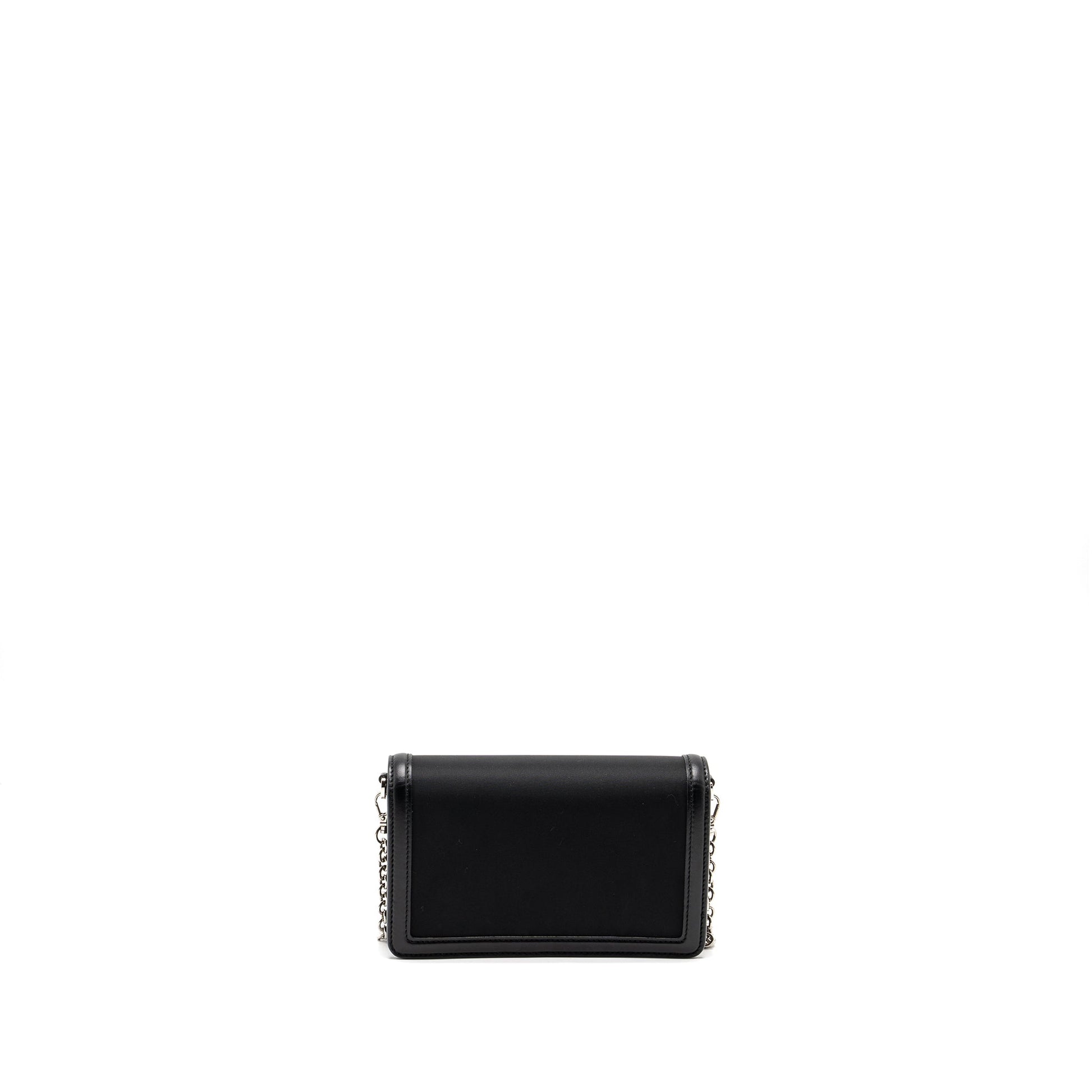 Prada Miniborse Purse Handbag Leather Nylon Travel Bag