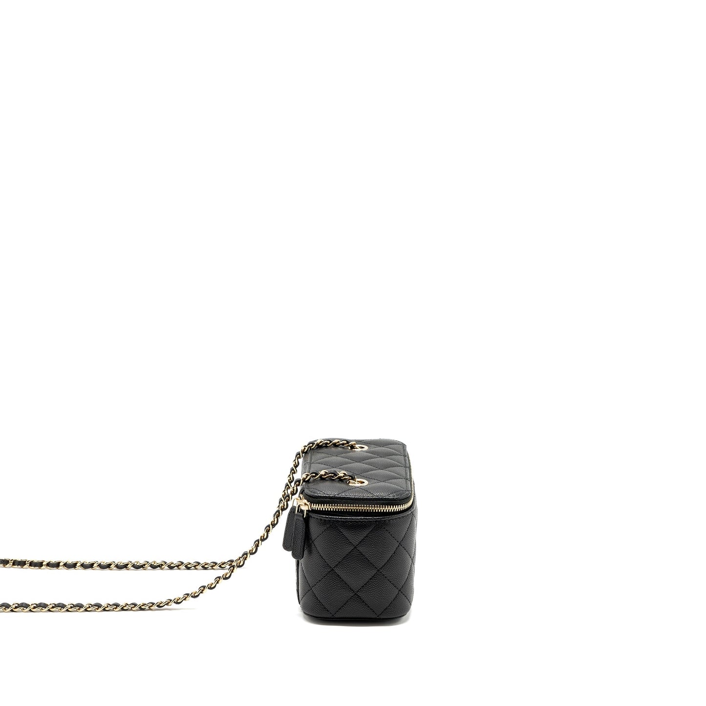 Chanel long vanity caviar LGHW Black Handbag 3