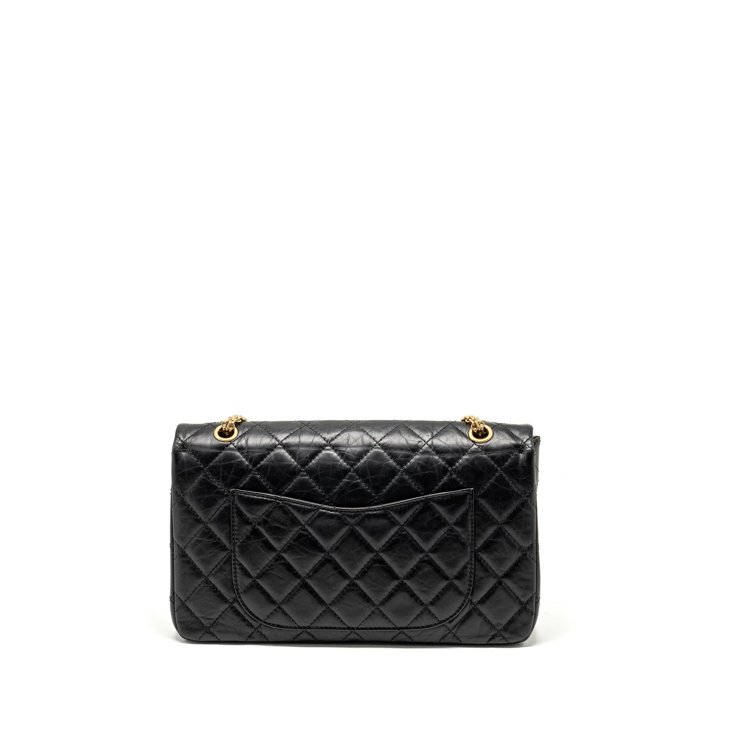 Chanel Maxi 2.55 reissue flap aged calfskin Black Shoulder Bag