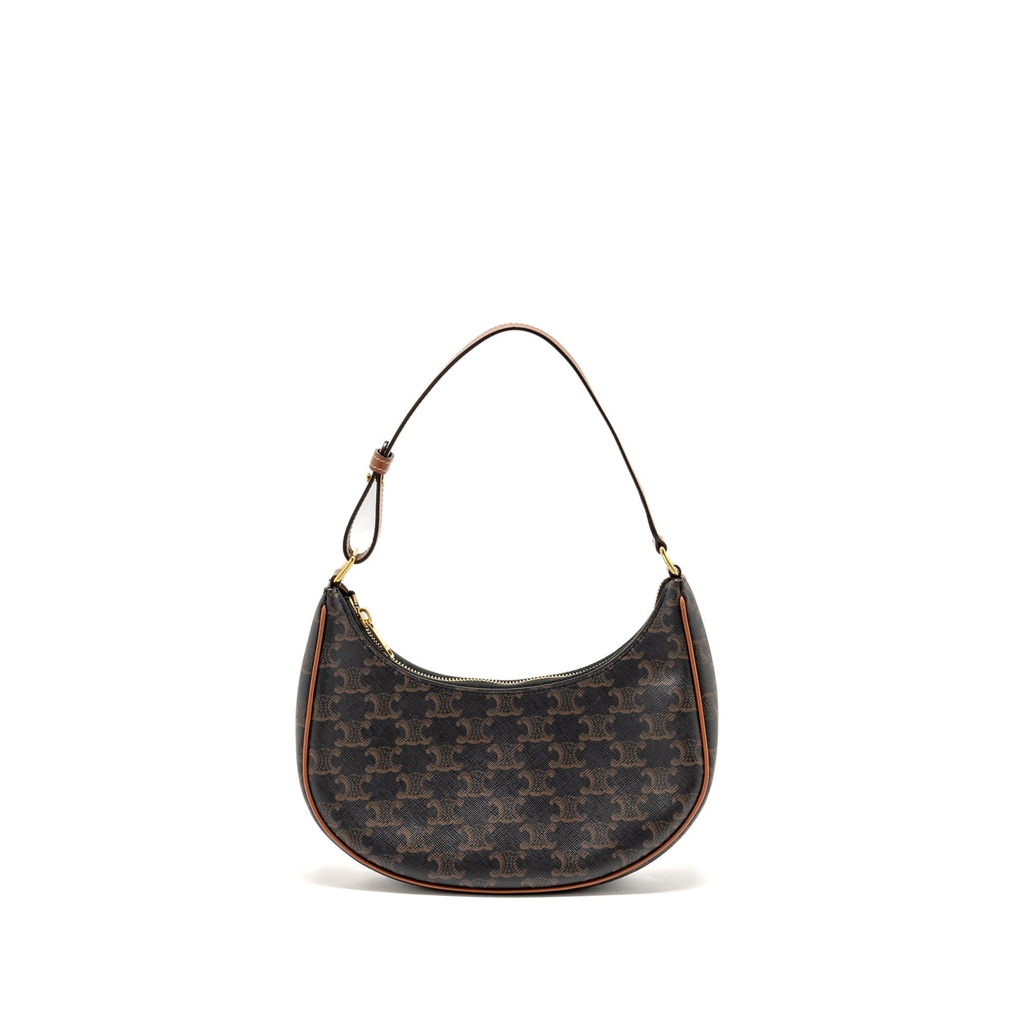 Luxury Ava Bag Triomphe Calfskin Ghw Canvas Tan Travel Bag