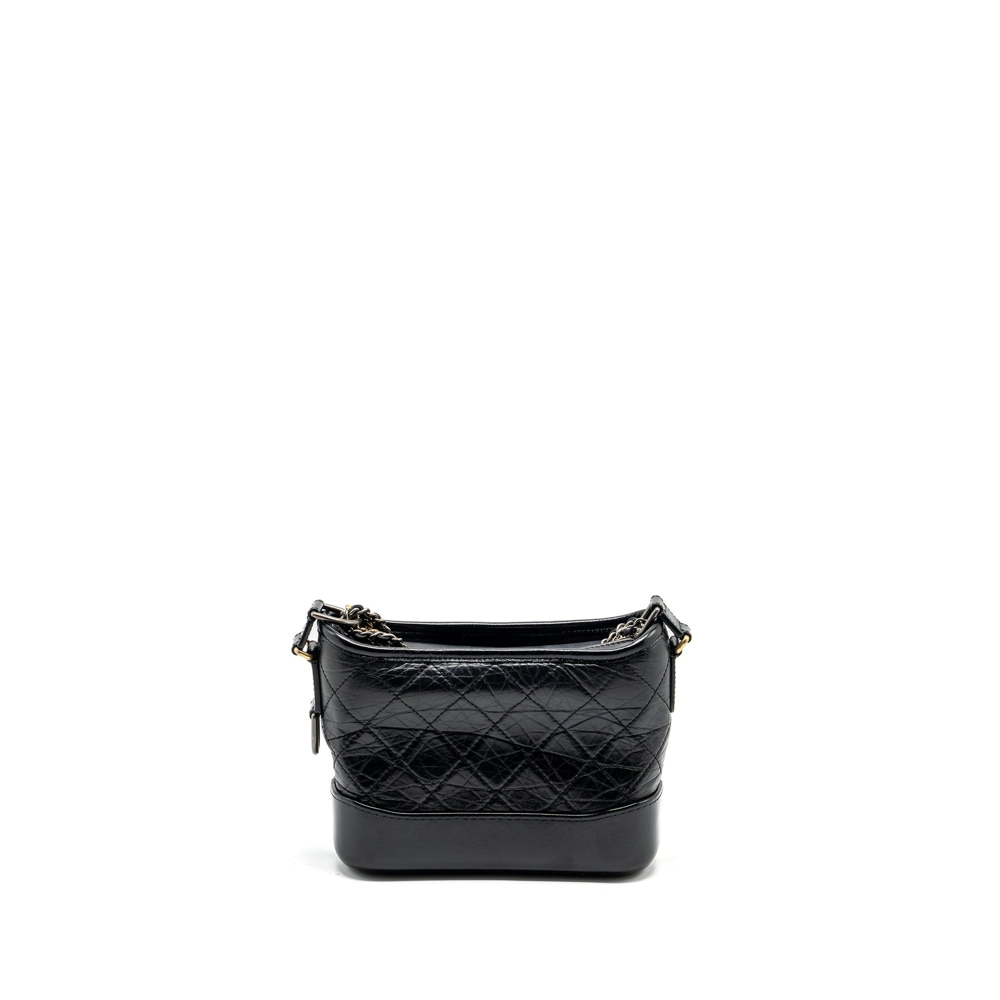 Chanel Gabrielle Hobo Calfskin HARDWARE Multicolour Black Small Shoulder Bag Hardware 2
