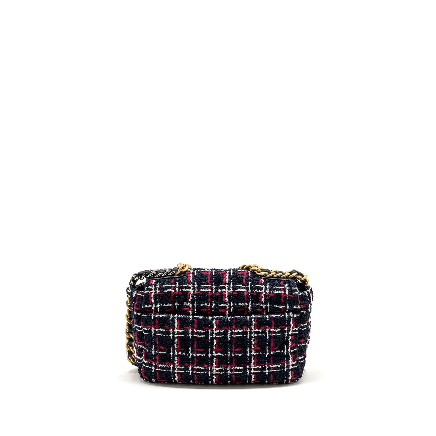 Chanel 19 Tweed Hardware Multicolour Small Handbag