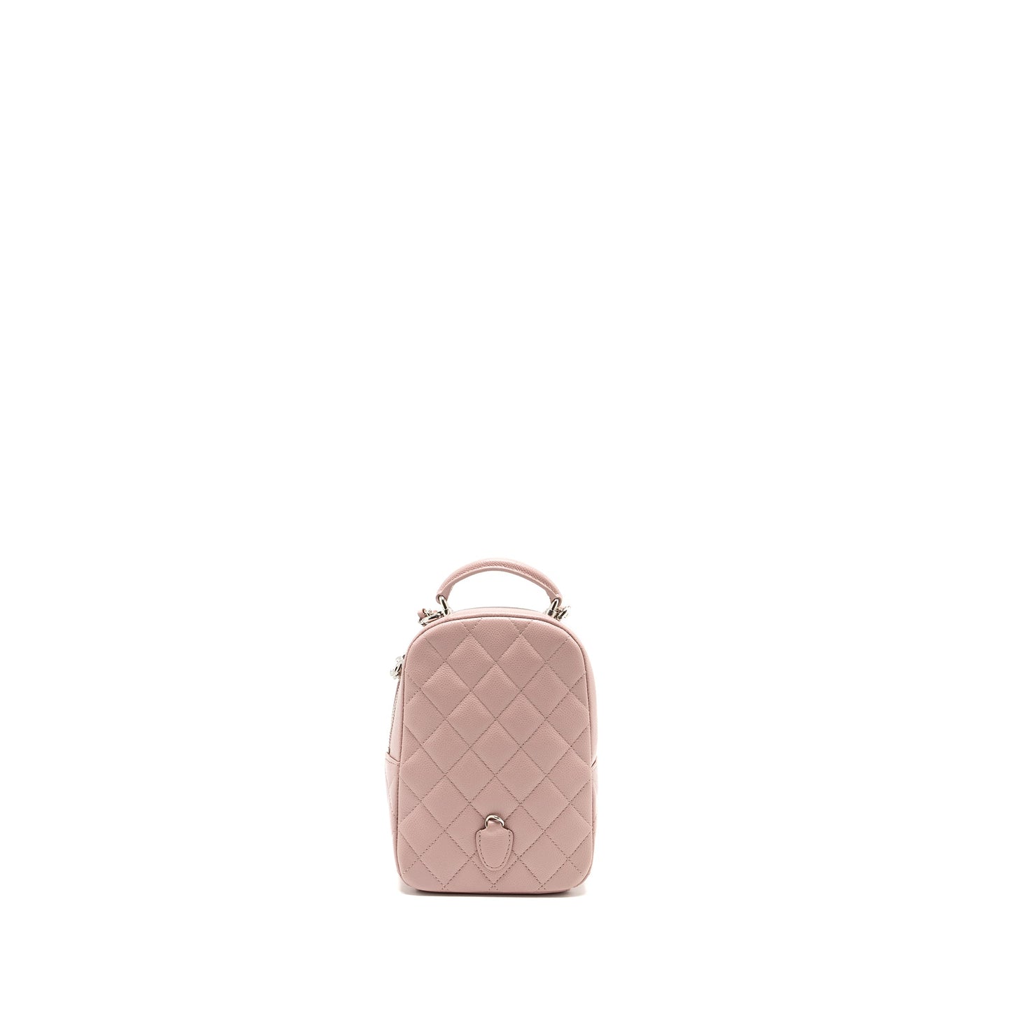 Chanel 24P Classic Backpack Caviar Light SHW Pink