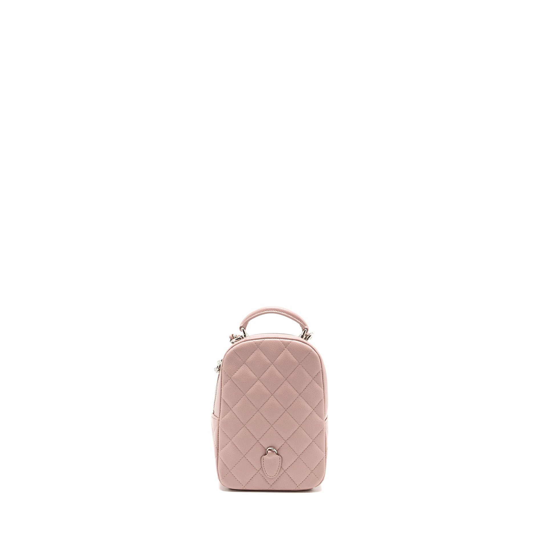 Chanel 24P Classic Backpack Caviar Light SHW Pink