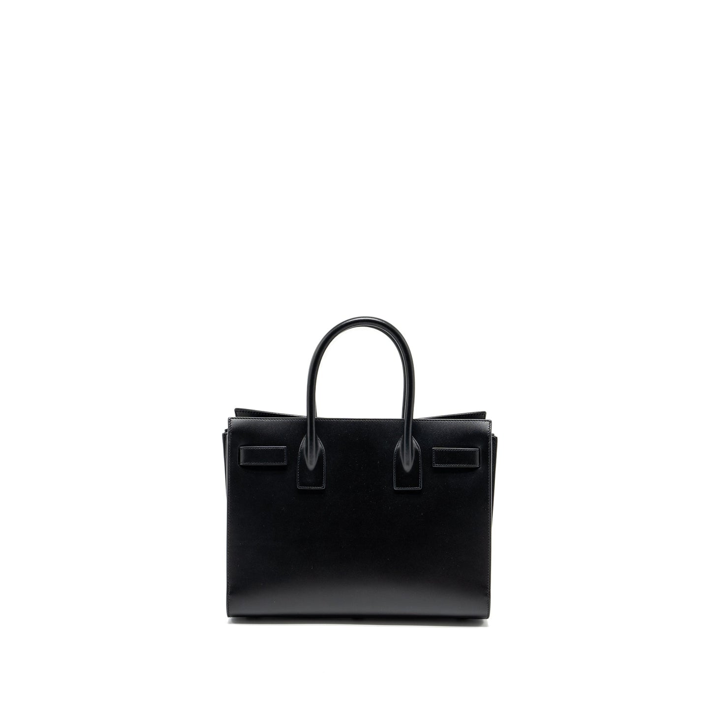 YSL Saint Laurent Saint Laurent Baby Sac De Jour Calfskin Black Travel Bag