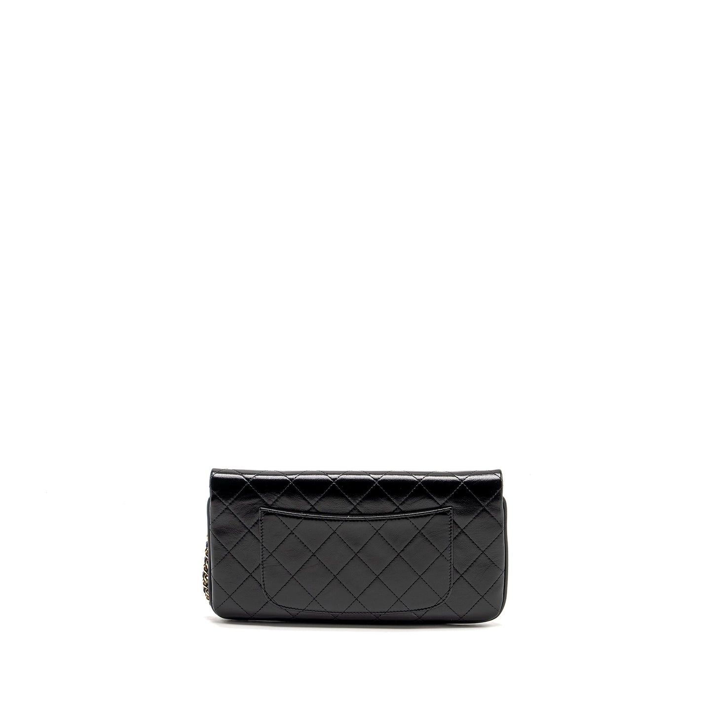 Chanel 31 on Shiny Calfskin LGHW Microchip Black Wallet Case