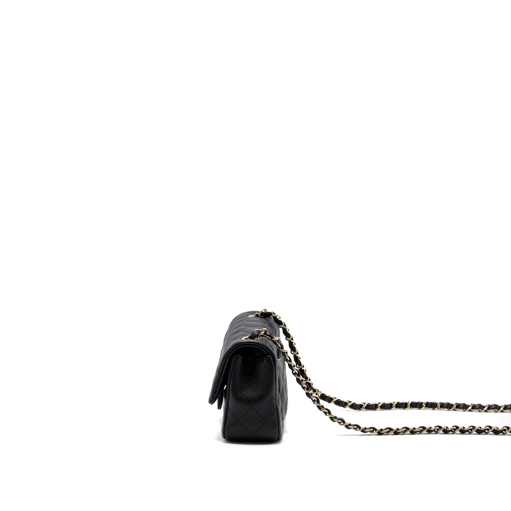 Chanel Classic Rectangular Flap Caviar GHW Black Shoulder Bag