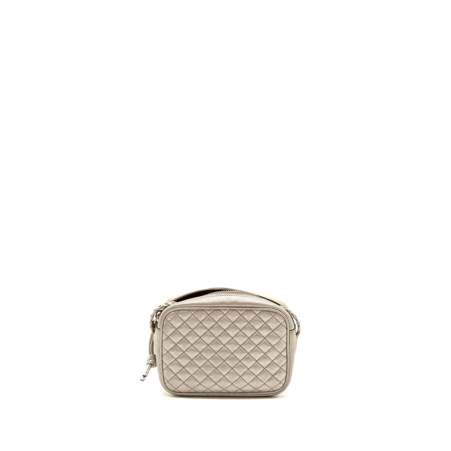 Gucci Ophidia Crossbody Bag Calfskin Metallic Silver