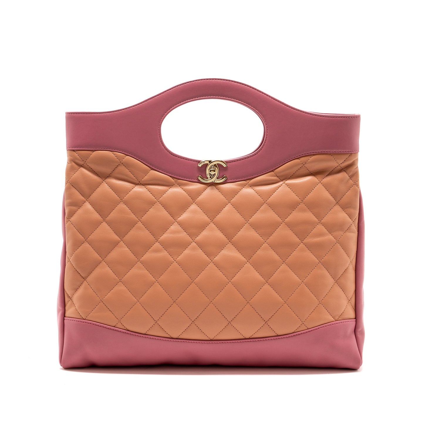 Chanel 31 Calfskin LGHW Pink Handbag