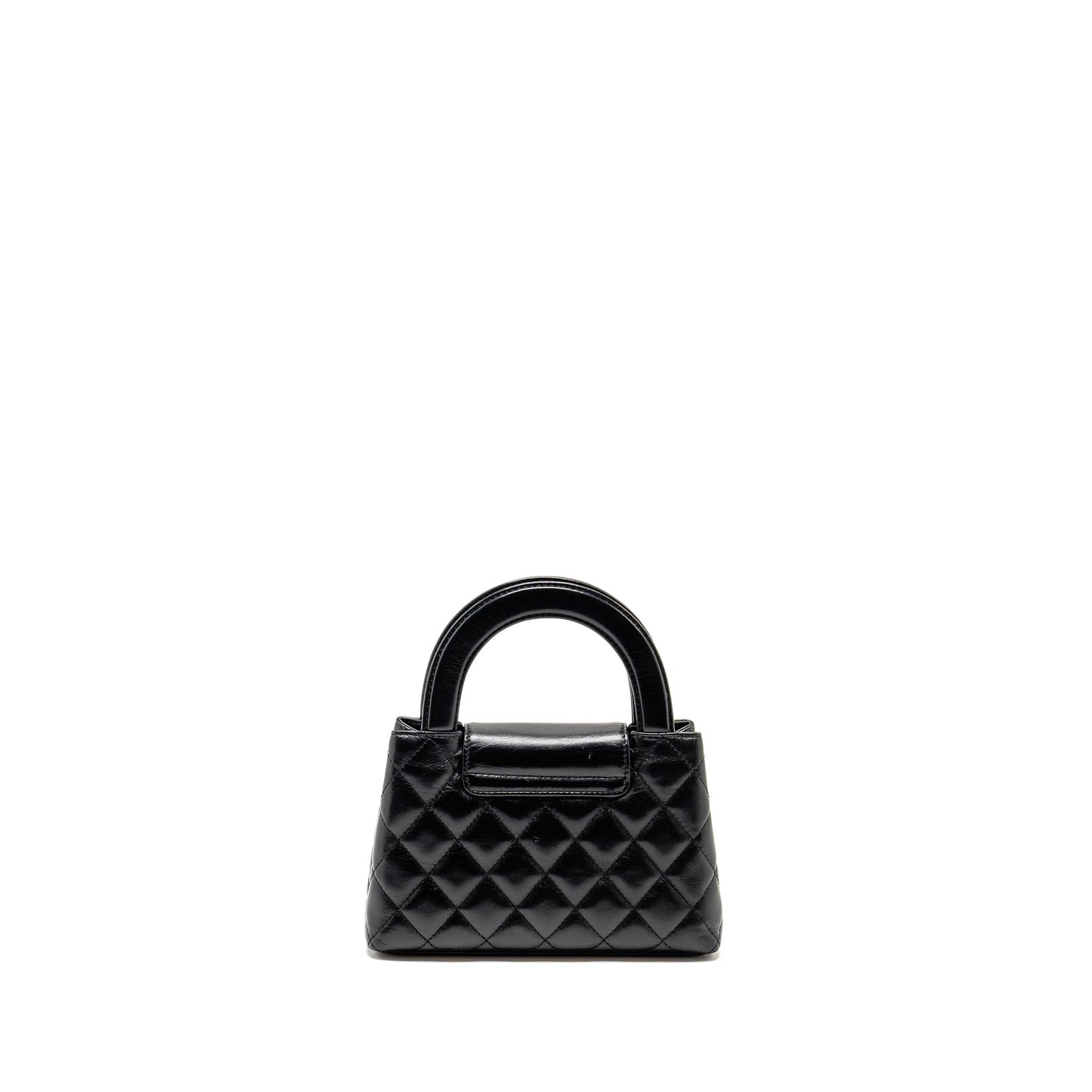 Chanel Kelly Shopping Calfskin GHW microchip Black Tote Bag Microchip 4