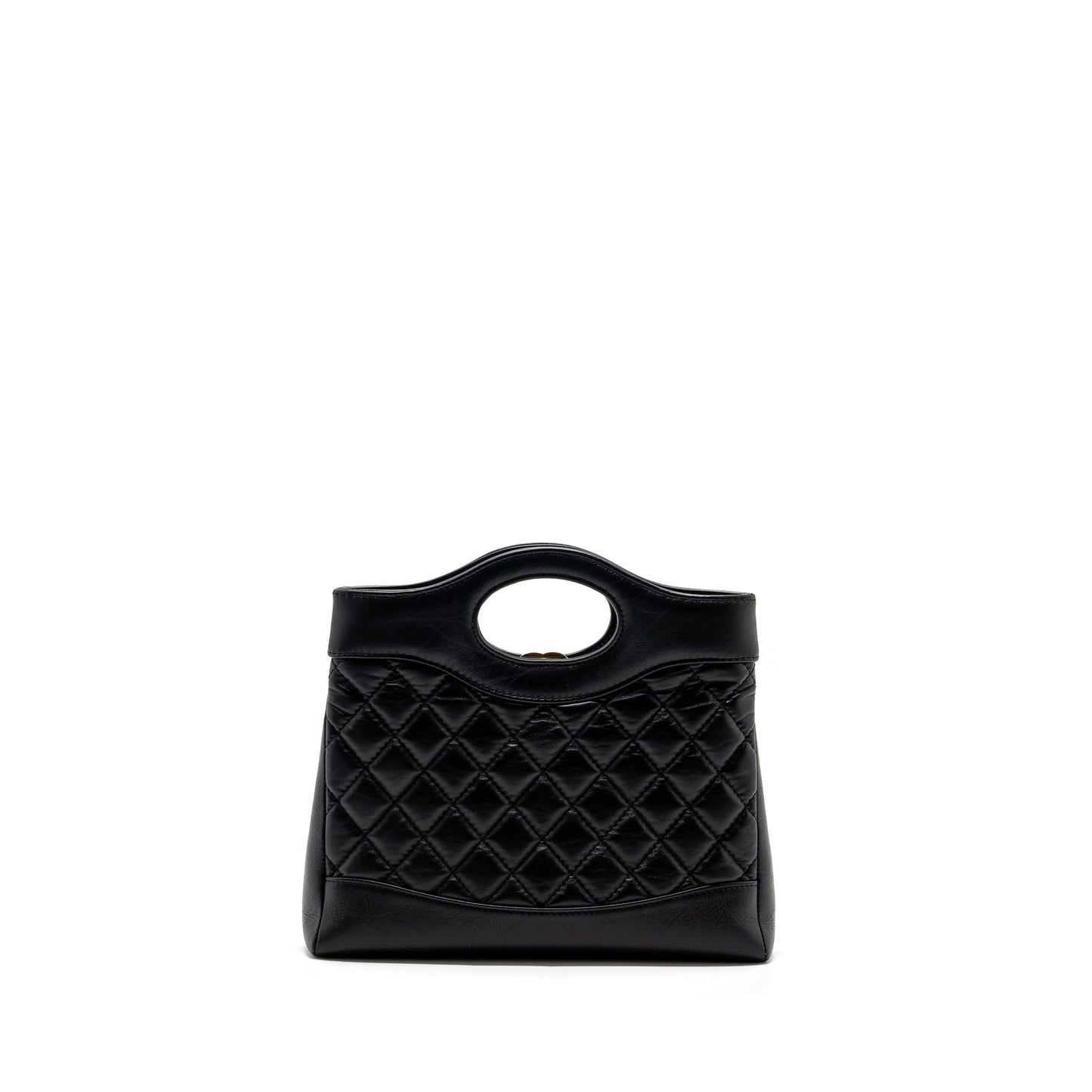 Chanel 23A 31 Calfskin LGHW microchip Black Mini Bag Microchip 1