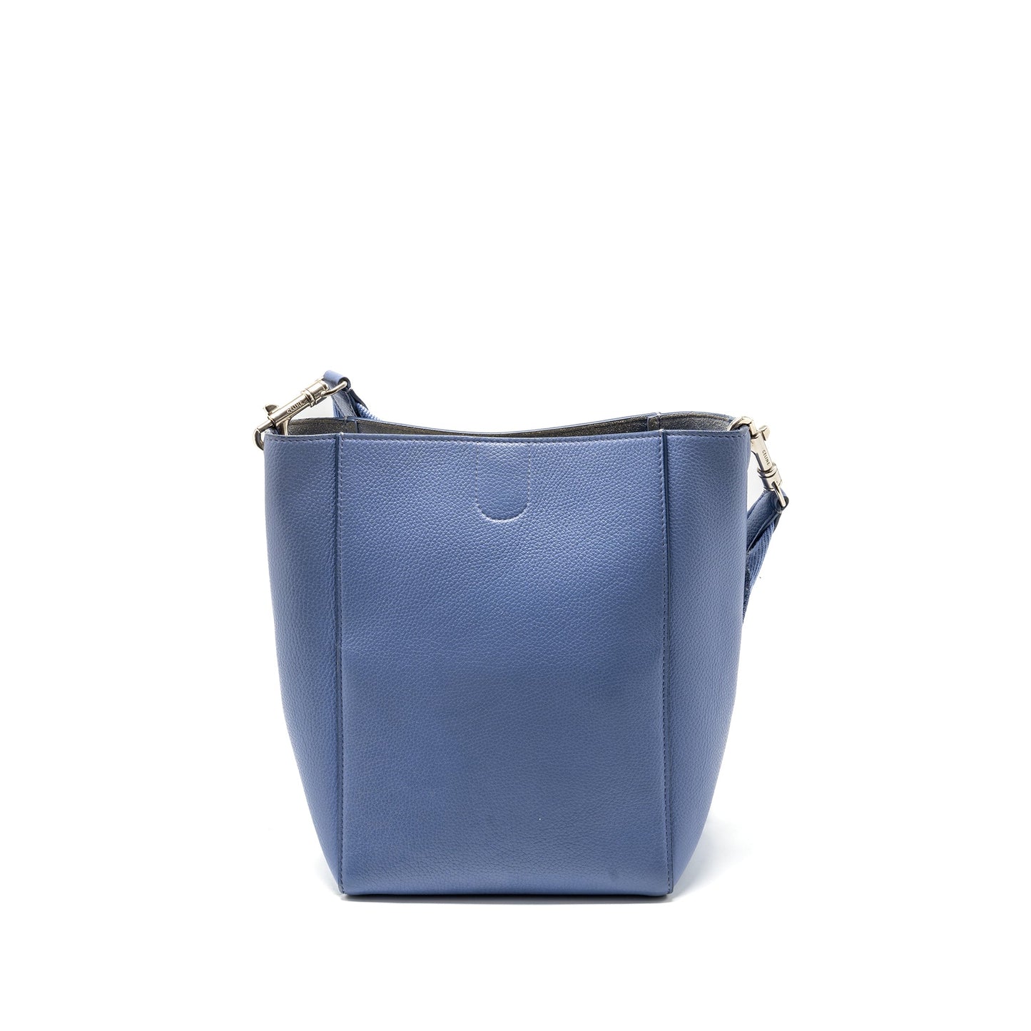 Celine Sangle Purse Calfskin Light Purple Handbag Bucket Bucket Bag