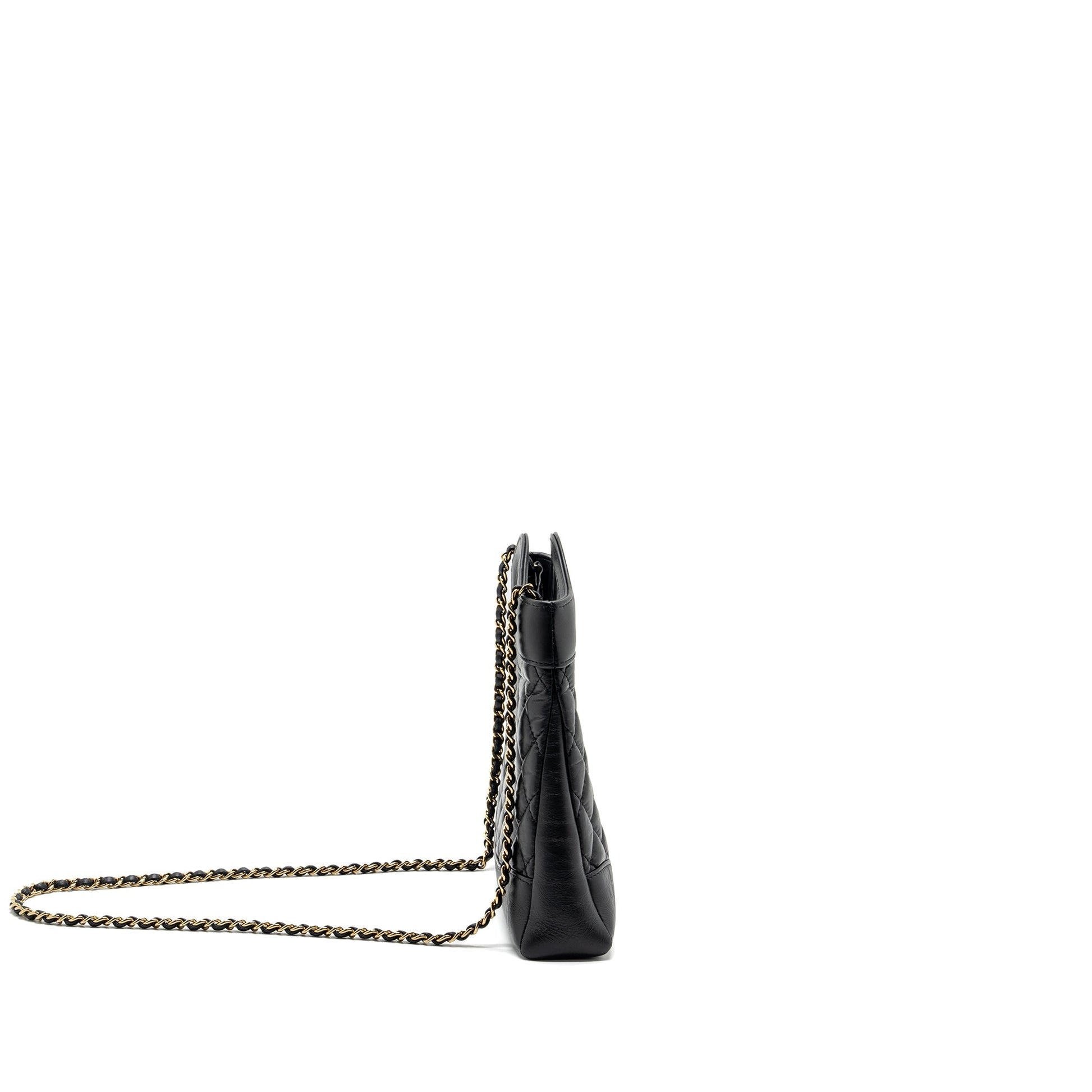 Chanel 23A 31 Calfskin LGHW microchip Black Mini Bag Microchip 1