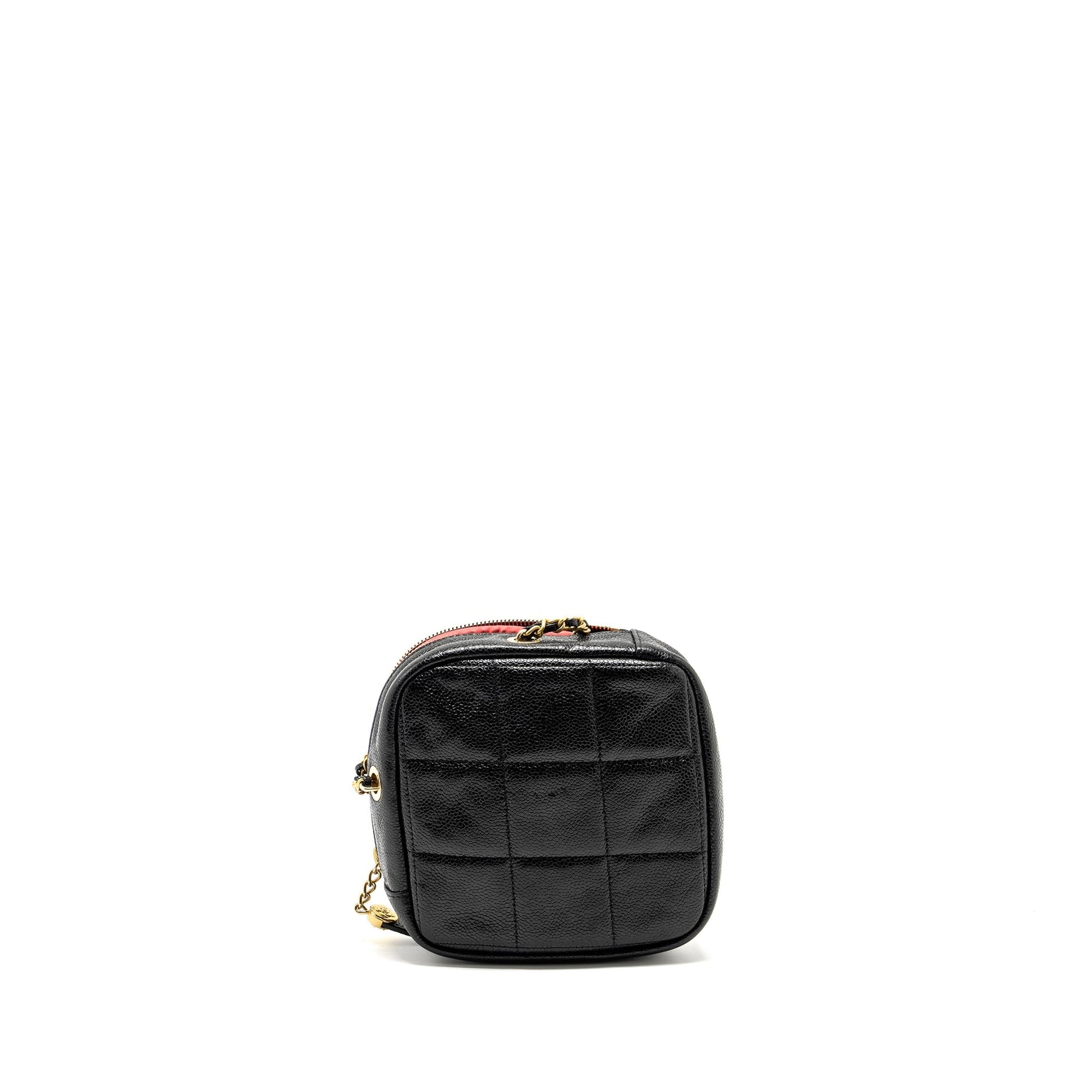Chanel Quilted shape caviar GHW Black Handbag