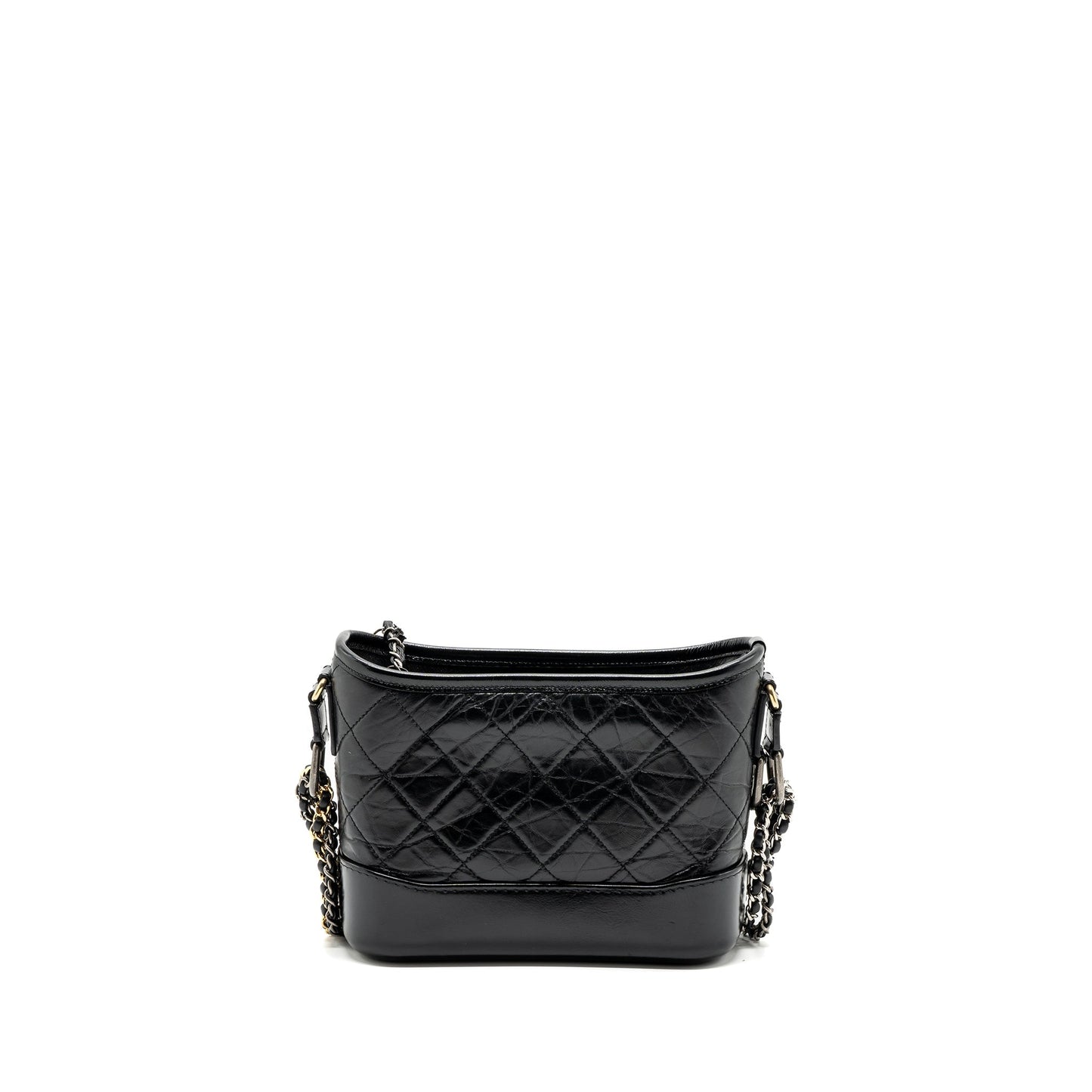 Chanel Gabrielle hobo calfskin hardware Multicolor Multicolour Black Small Shoulder Bag Hardware 2