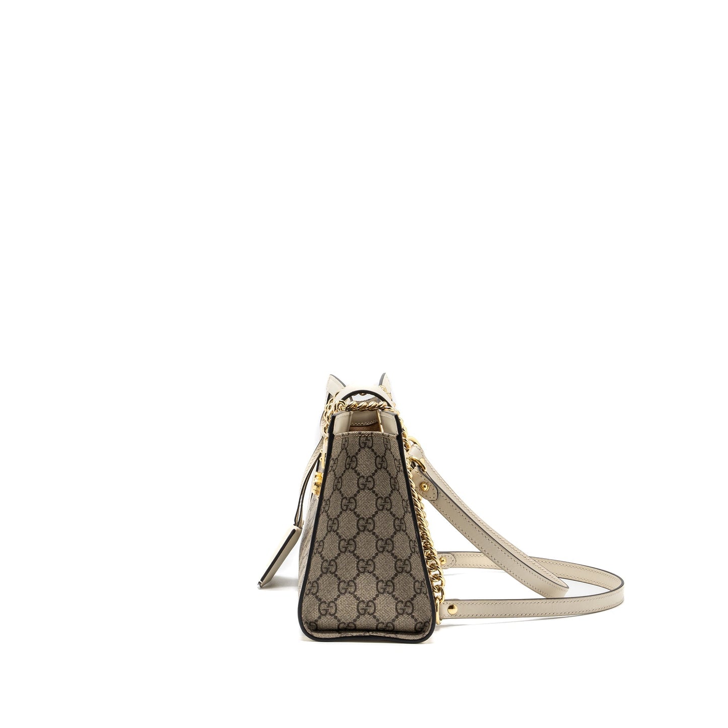 Gucci Padlock Small Shoulder Bag Supreme Leather Canvas