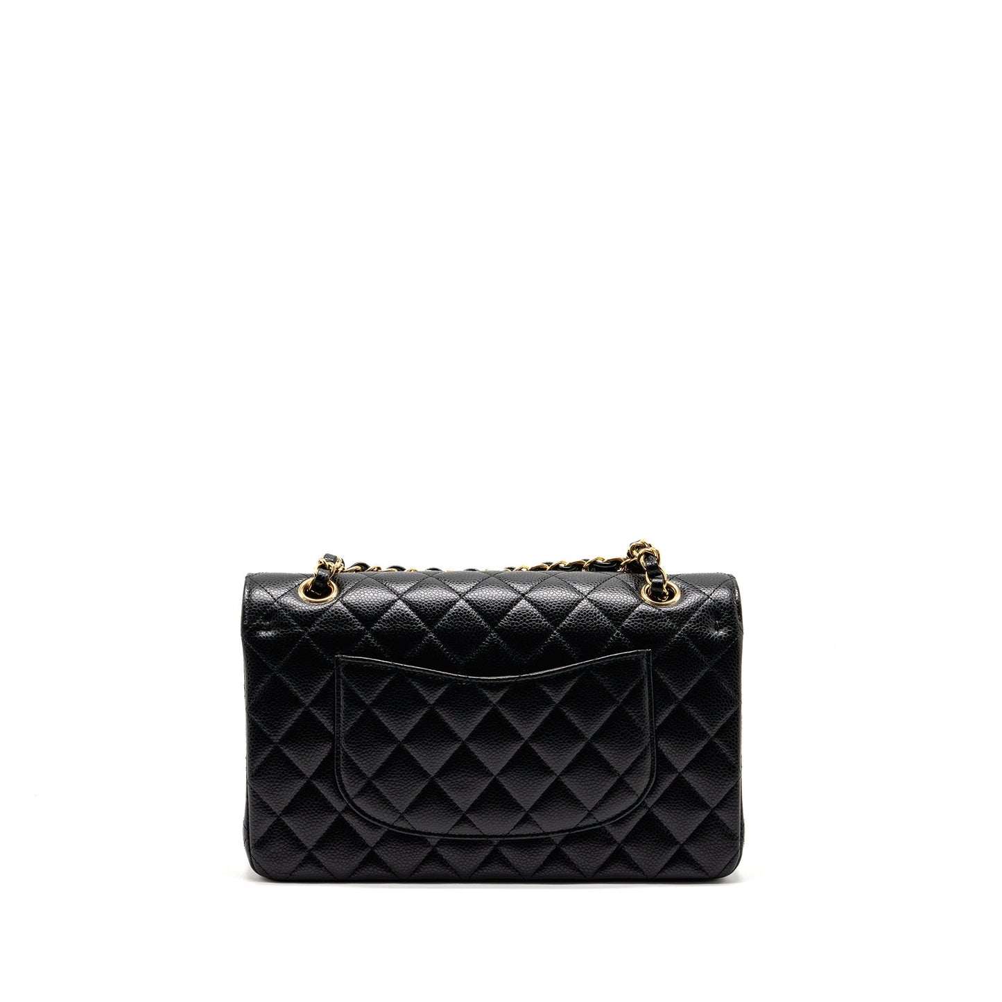 Chanel Classic Double Flap Caviar GHW microchip Black Shoulder Bag Ghwmicrochip 1
