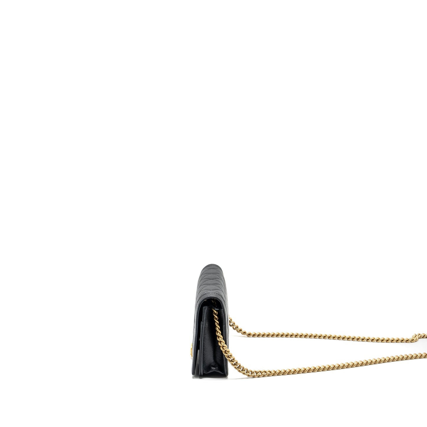 Chanel Boy On caviar GHW microchip Black Wallet Case Ghw Microchip
