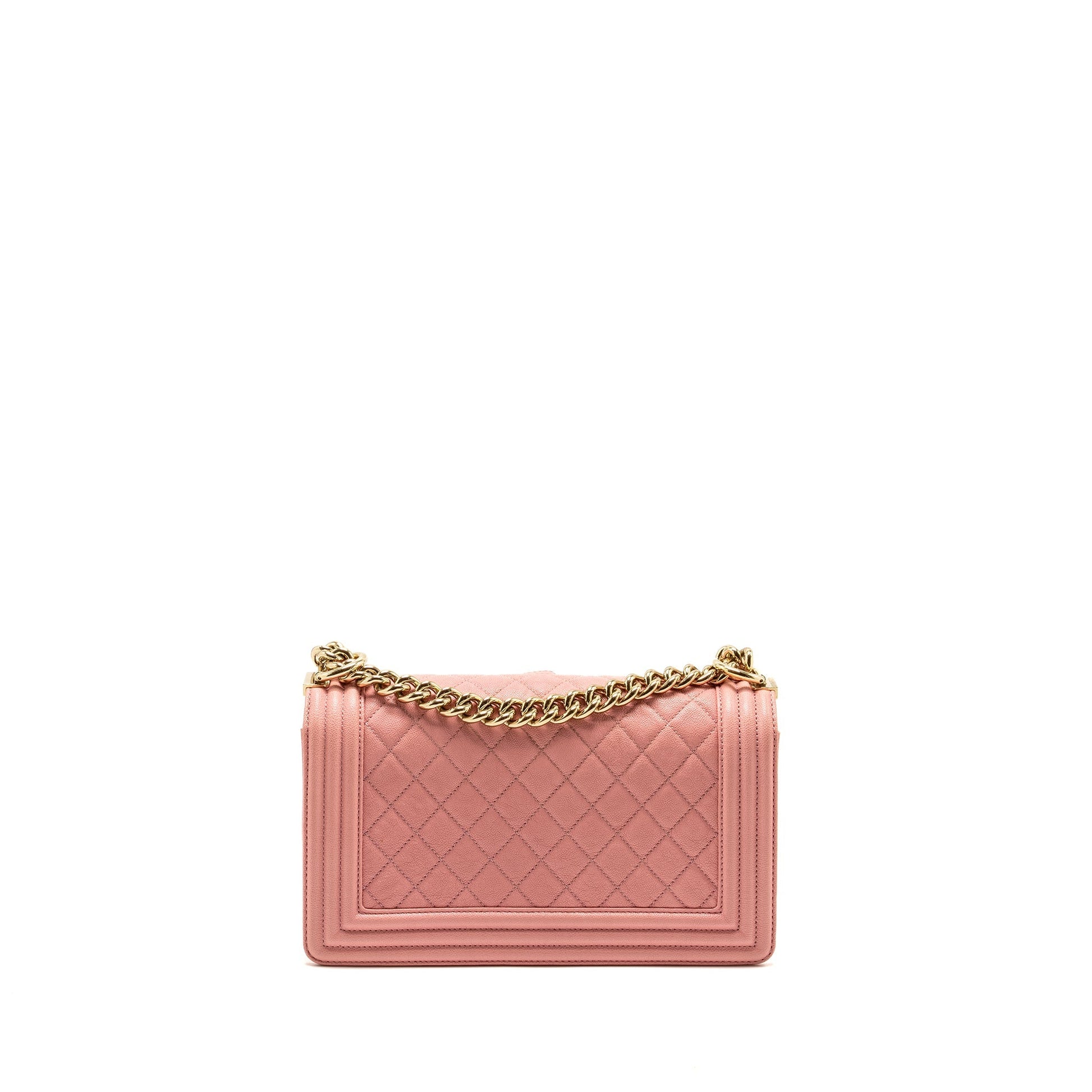 Chanel Boy Caviar LGHW Pink Handbag Lghw 1