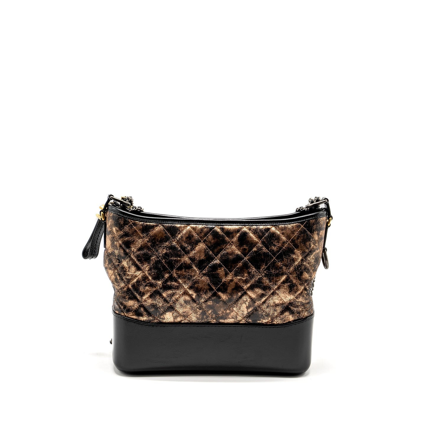 Chanel Gabrielle Hobo Calfskin Copper Hardware Multicolour Shoulder Bag