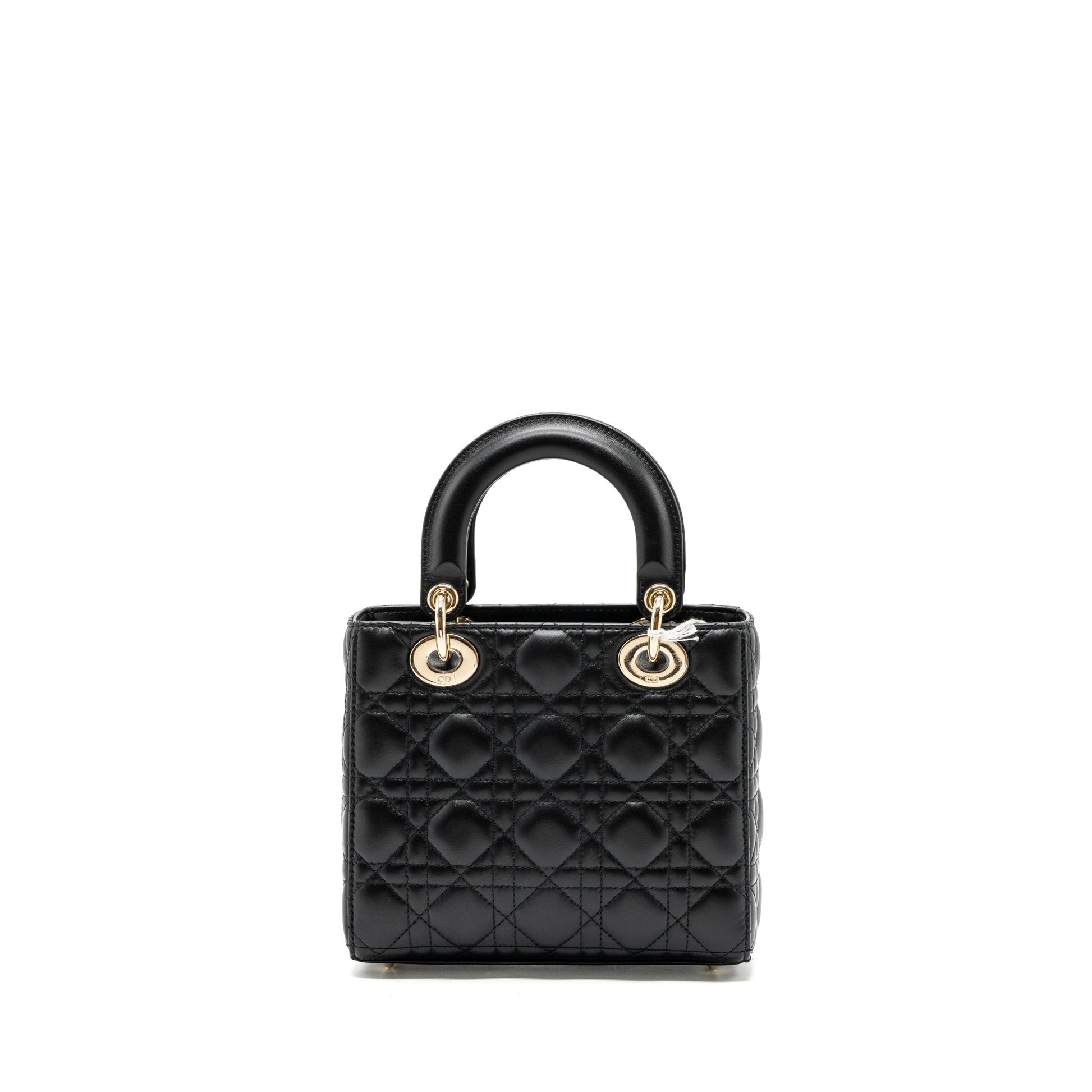 Dior Lady Lambskin Handbag Small Travel Bag