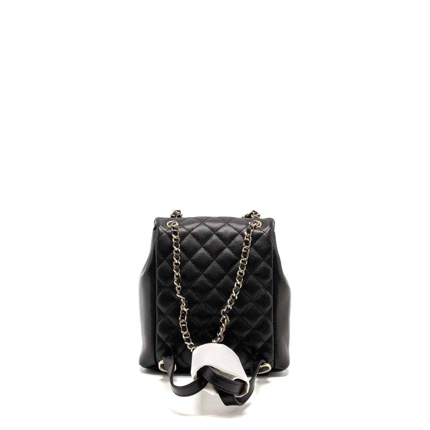 Chanel Triple Pack Duma Backpack Caviar LGHW Black