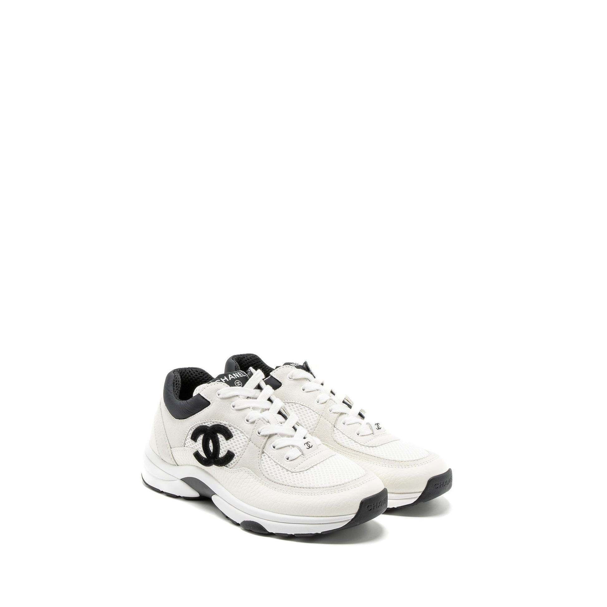 Chanel ite Black White Handbag