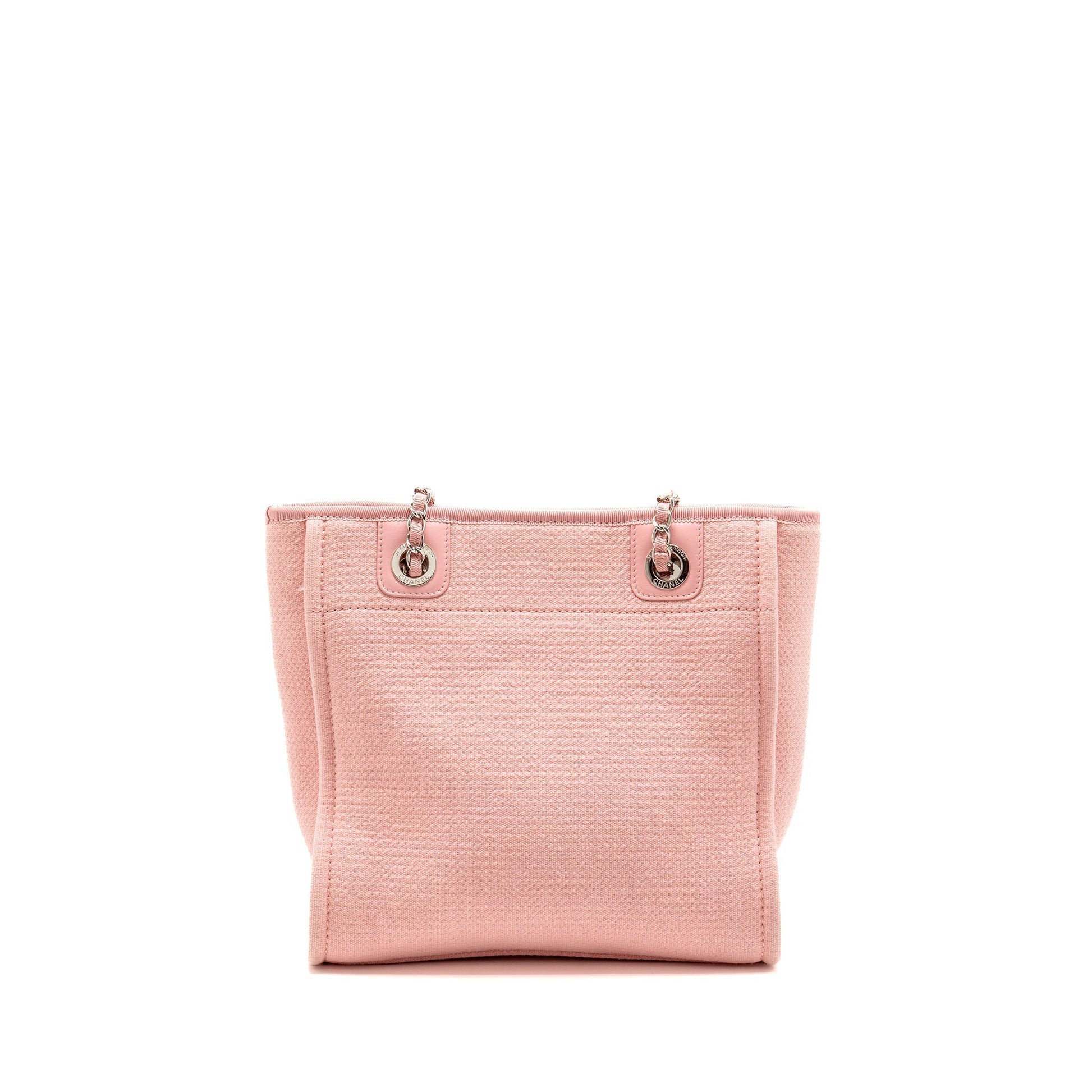 Chanel SHW Pink PM Canvas Tote Bag
