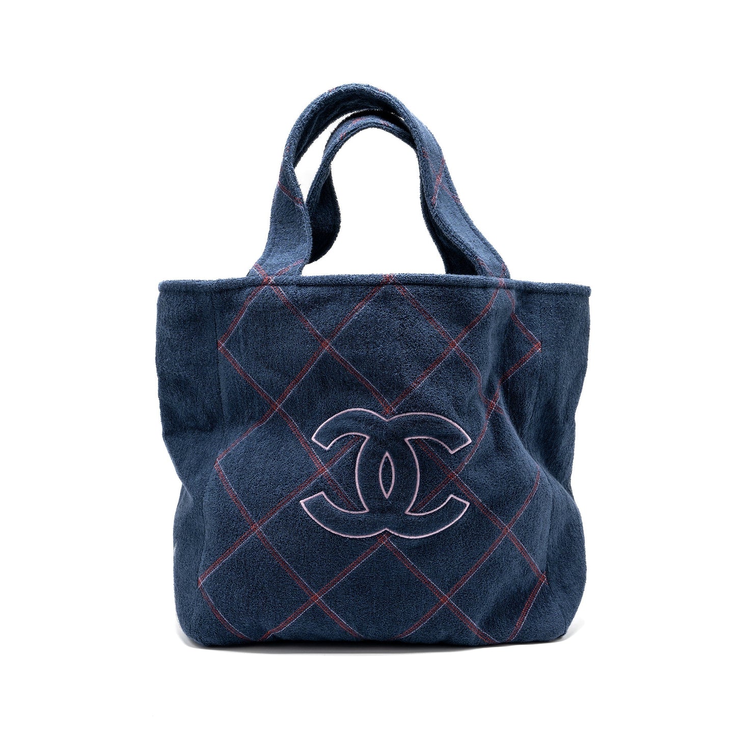 Chanel Coco Beach Towel Set Terry Cloth Tote Bag