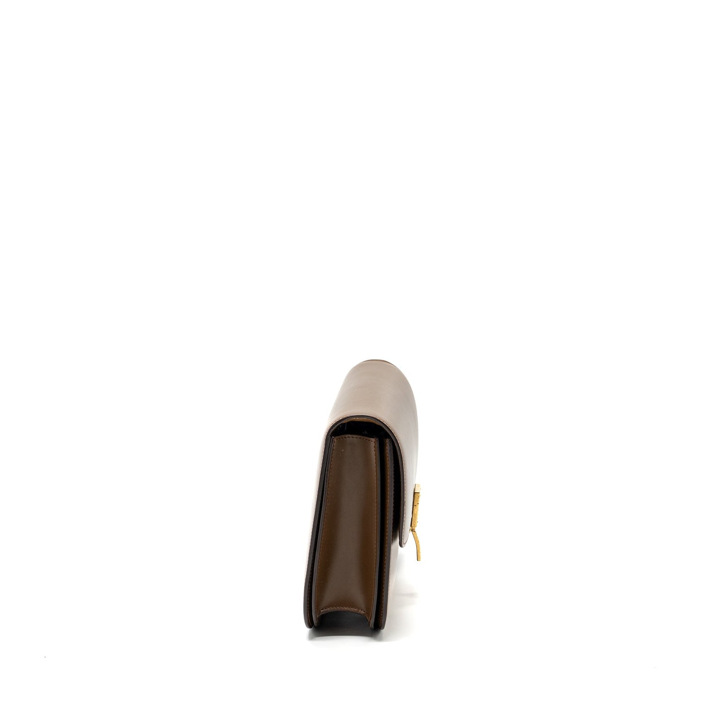 Celine Classic Box Calfskin Handbag Tan Medium Travel Bag