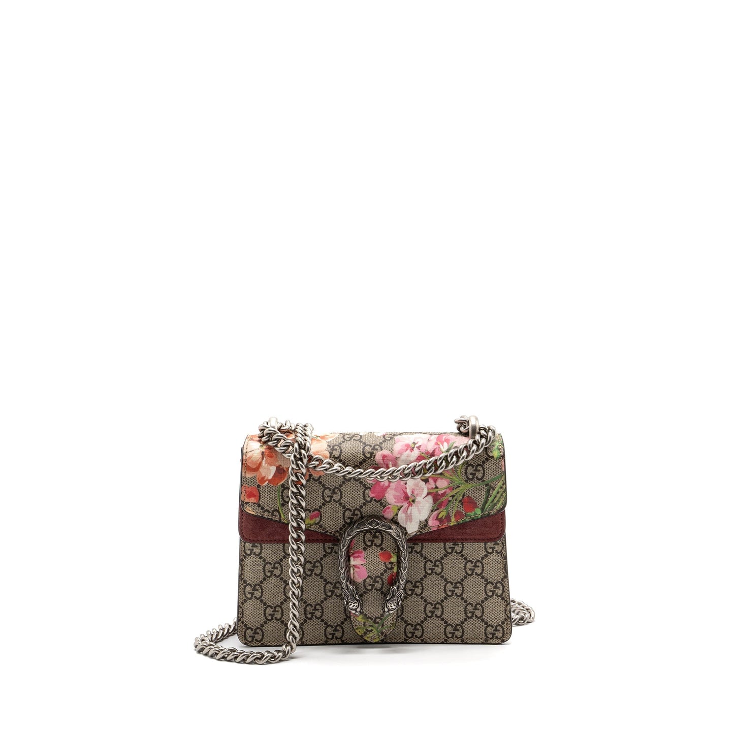 Gucci Dionysus Bag Superme Blossom Printed Multicoloured Shw Canvas Travel Bag