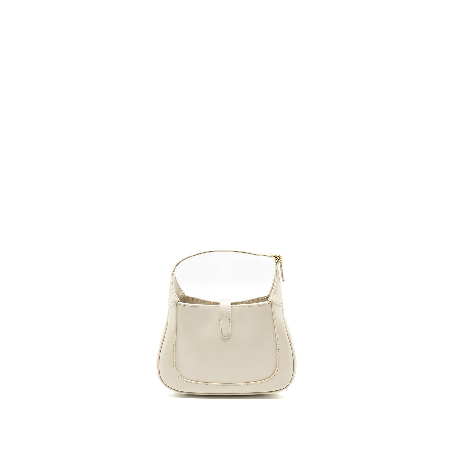 Gucci Jackie Shoulder Bag Calfskin White Mini