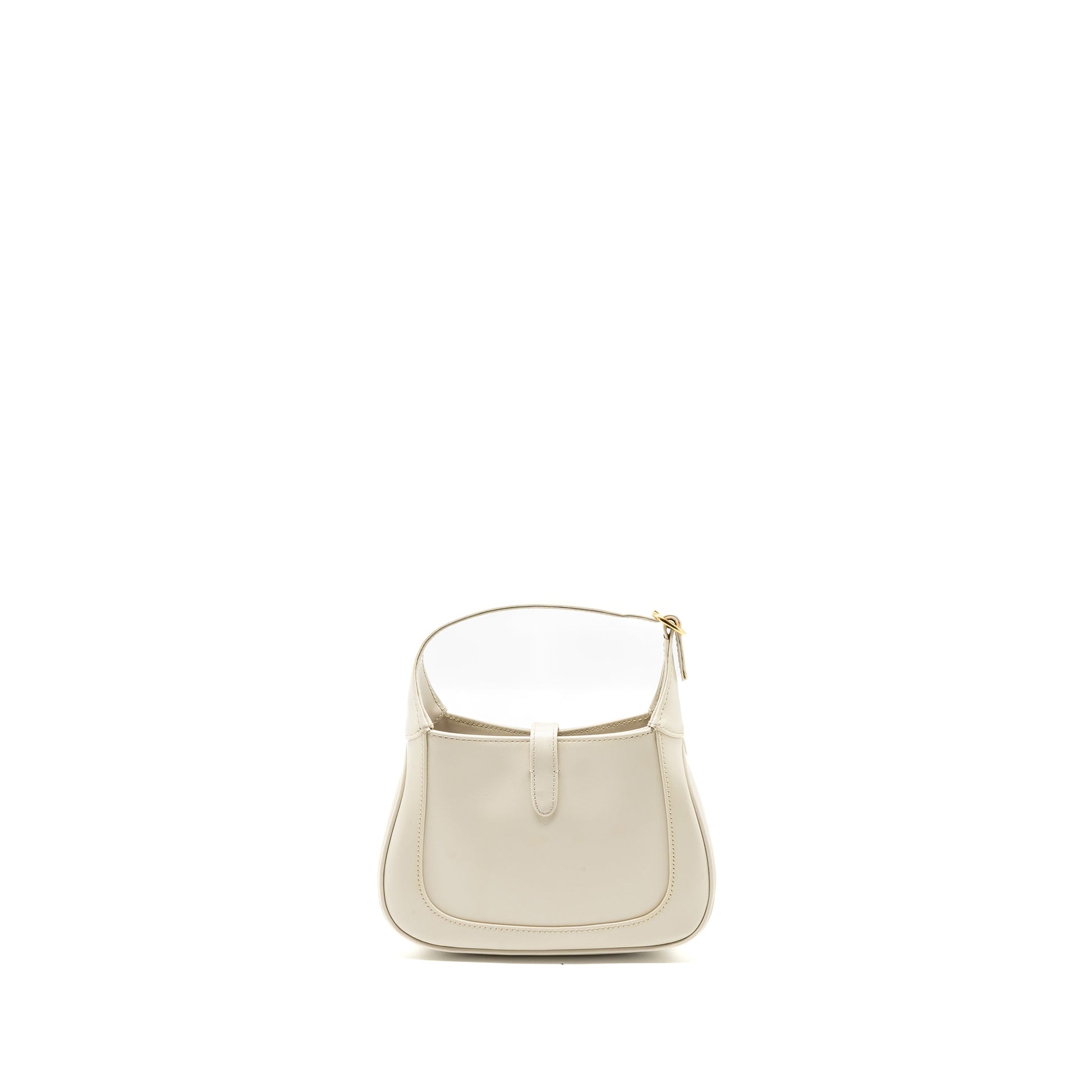 Gucci Jackie Shoulder Bag Calfskin White Mini