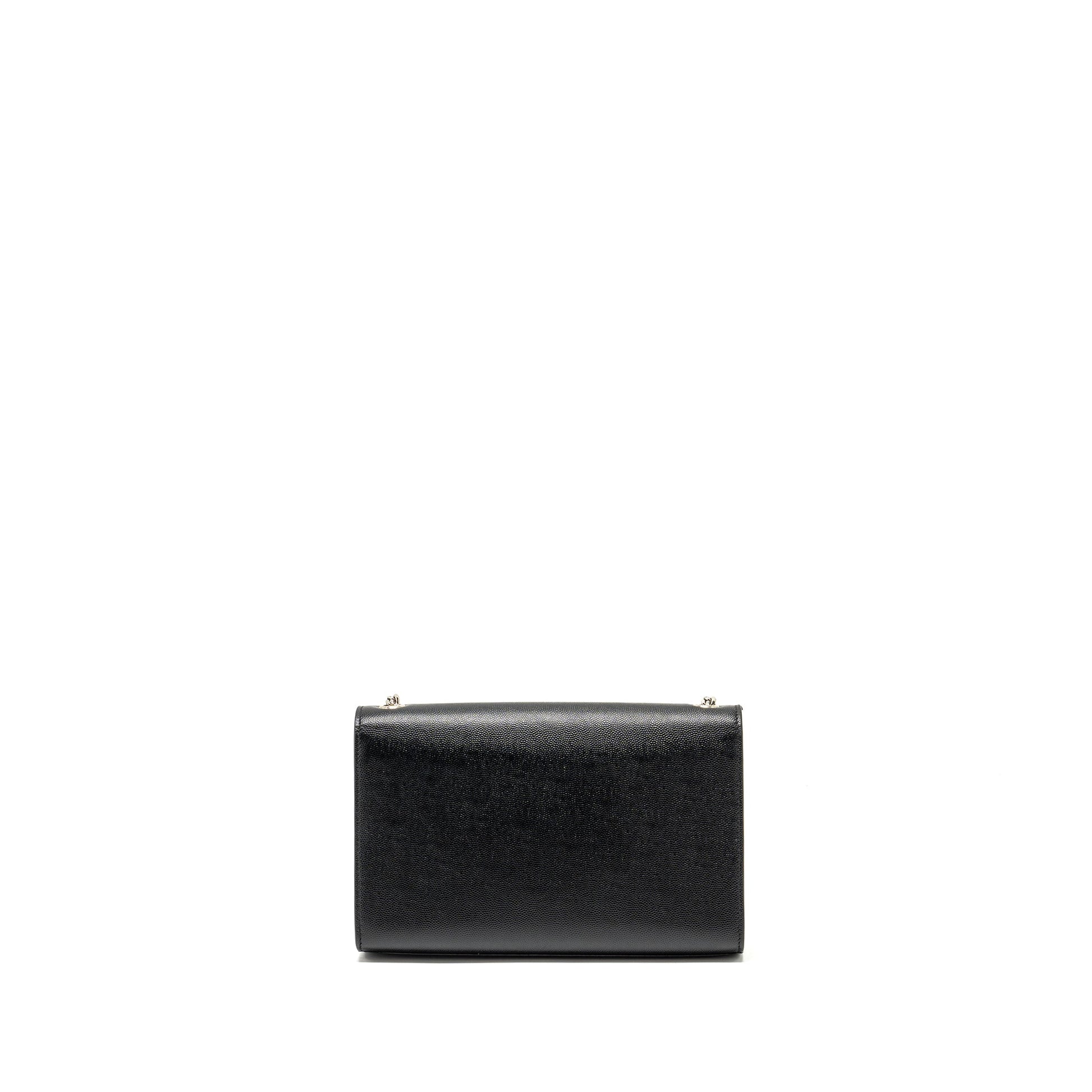 YSL Saint Laurent YSL Saint Kate Purse With Tassel Calfskin Black Medium Travel Bag