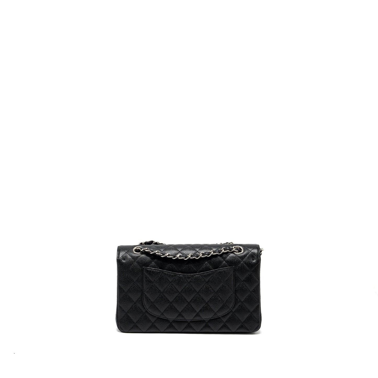 Chanel Classic Double Flap Caviar SHW Black Shoulder Bag Shw 6