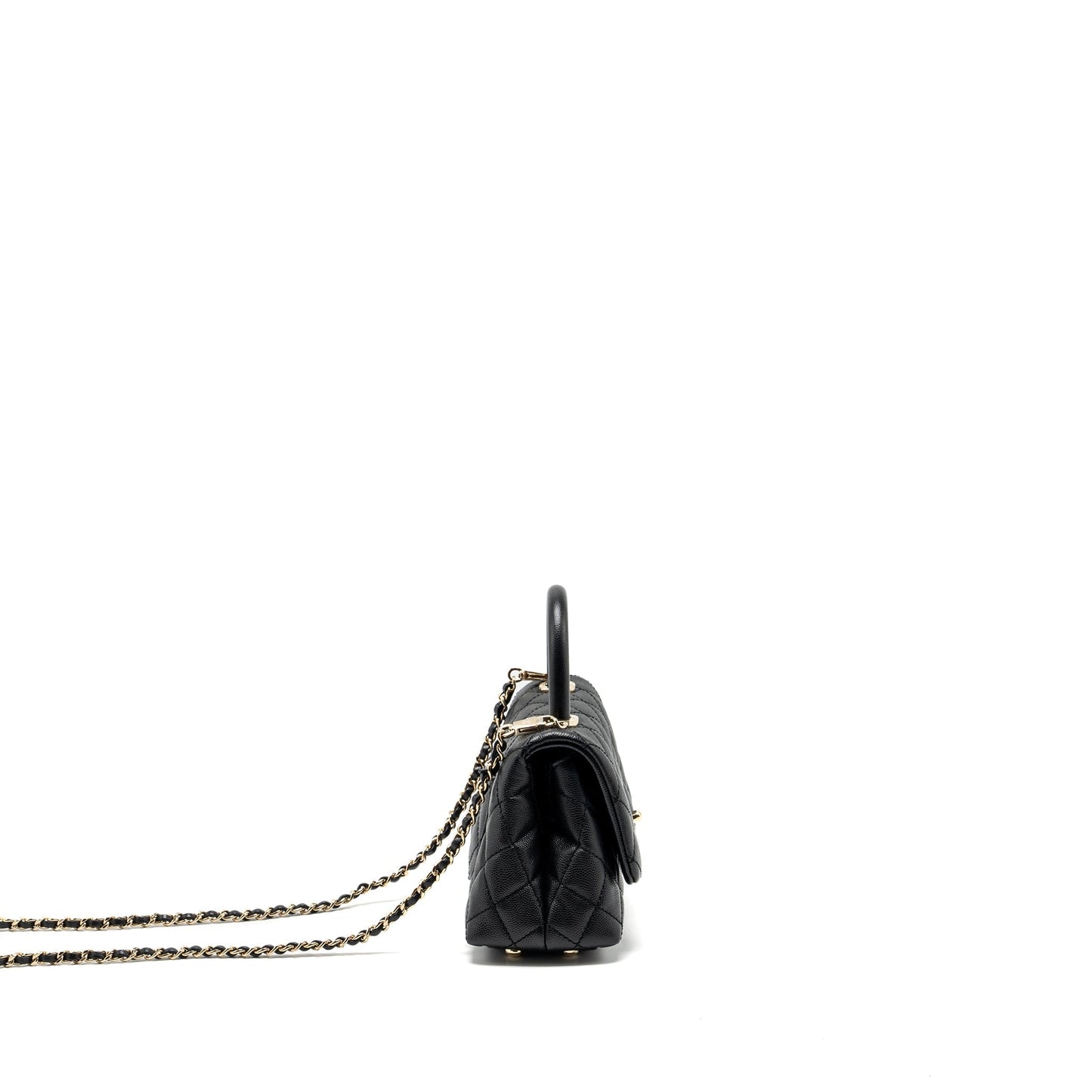 Chanel coco handle Caviar LGHW Black Mini Bag Lghw 1