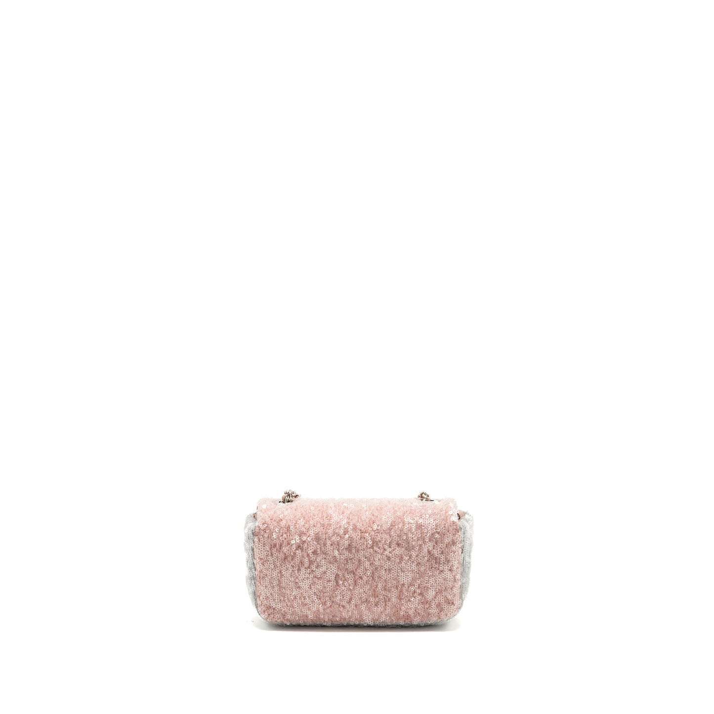 Chanel 18S Waterfall Flap Sequin Yellow SHW Blue Pink Shoulder Bag