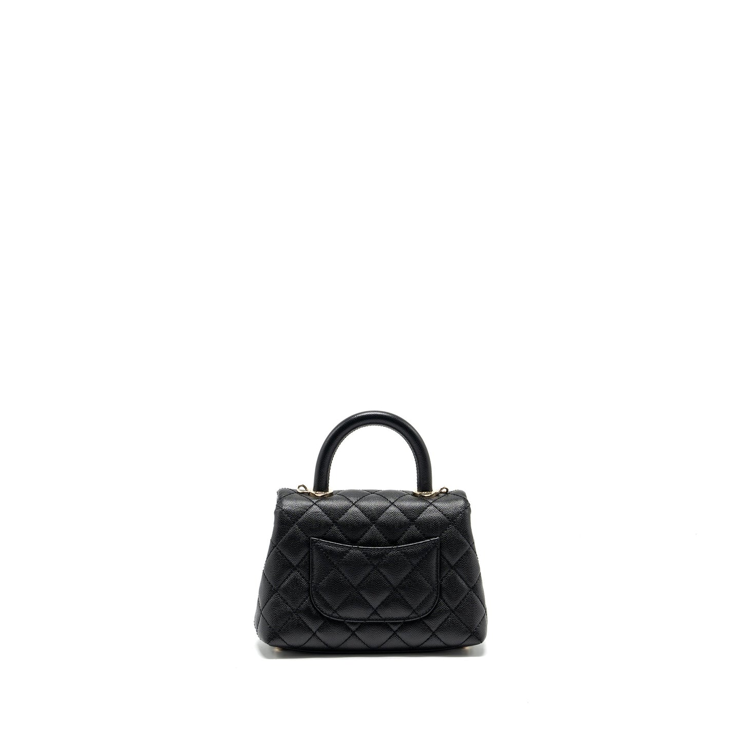 Chanel coco handle Caviar LGHW Black Mini Bag Lghw 1