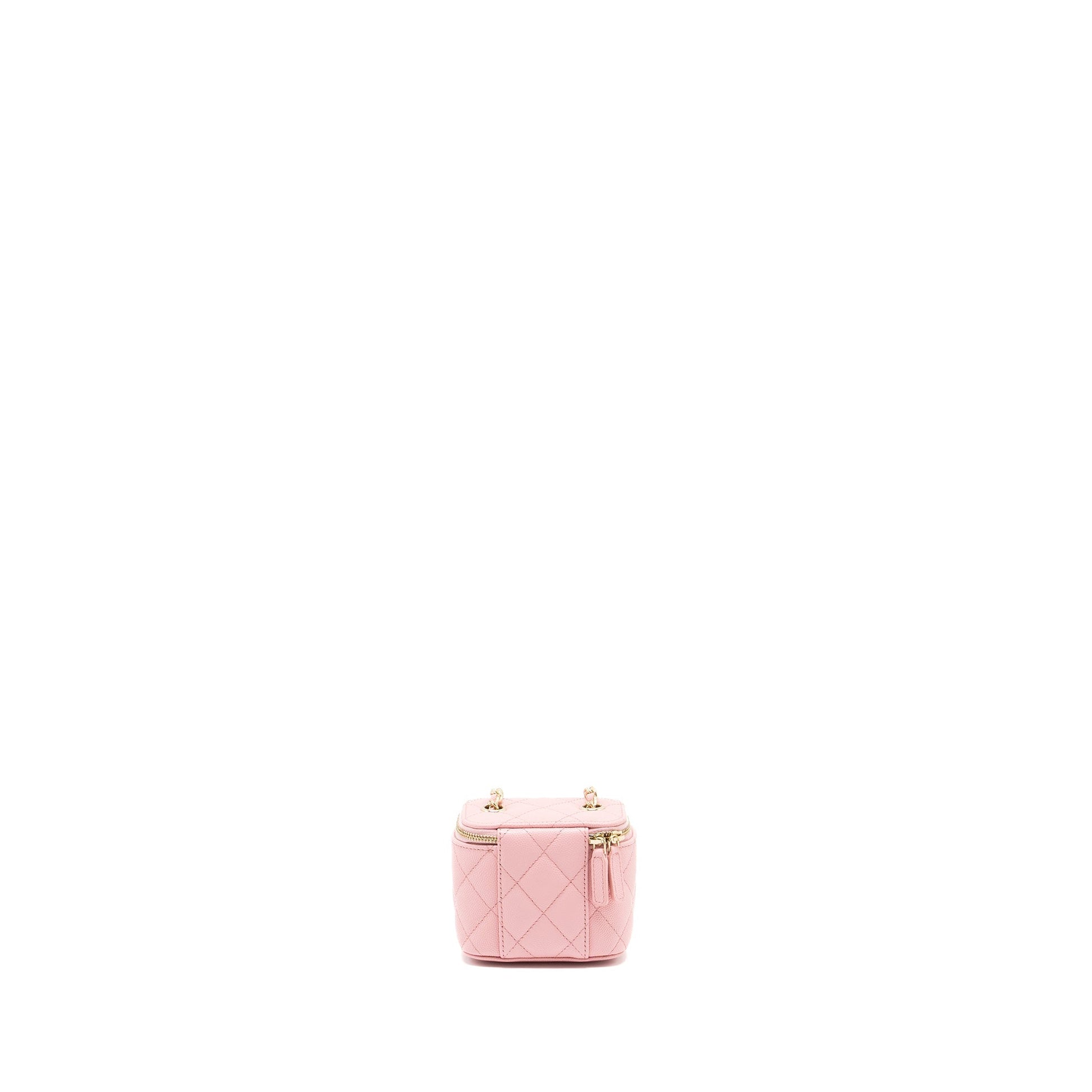 Chanel Vanity Caviar LGHW Pink Mini Bag Lghw 1