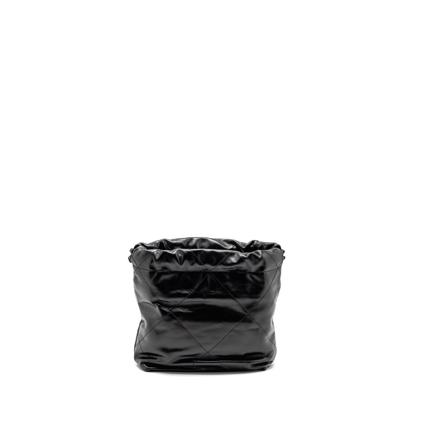 Chanel 22 Calfskin So Microchip Black Mini Bag
