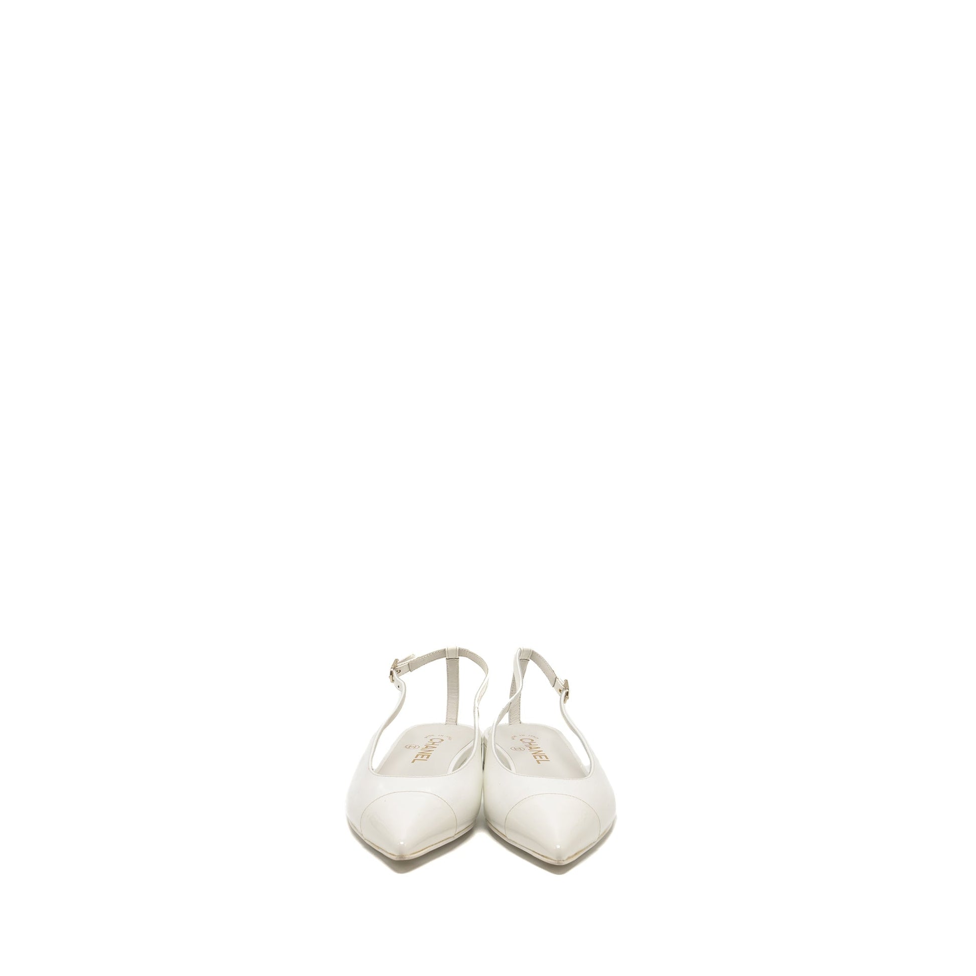 Chanel hite LGHW White Shoes