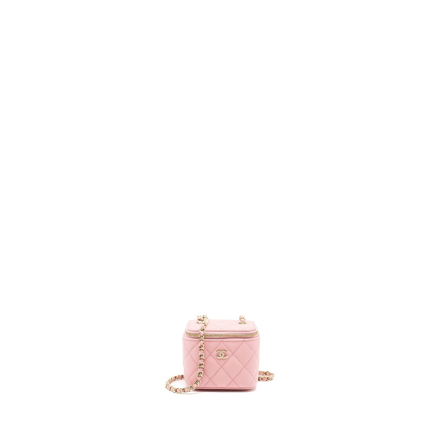 Chanel Vanity Caviar LGHW Pink Mini Bag Lghw 1